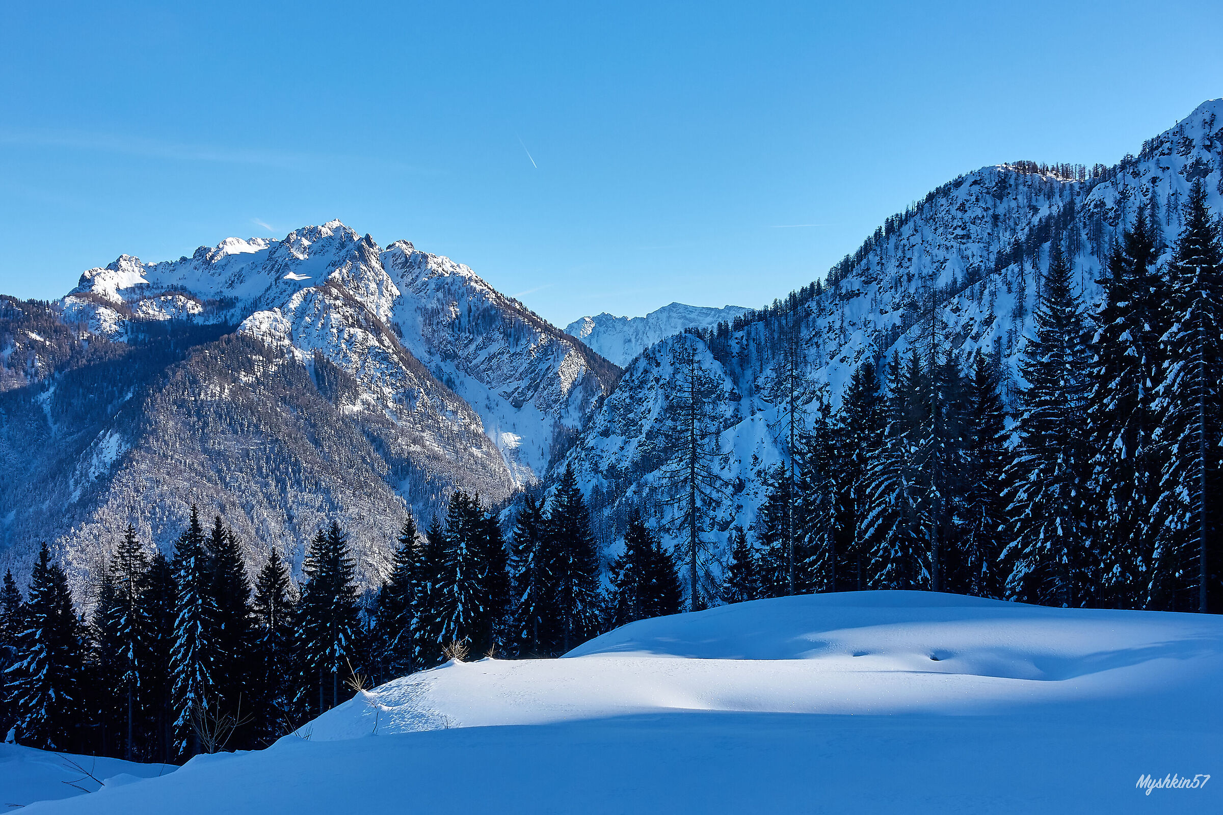 Dalla Cappella Zita, d'inverno