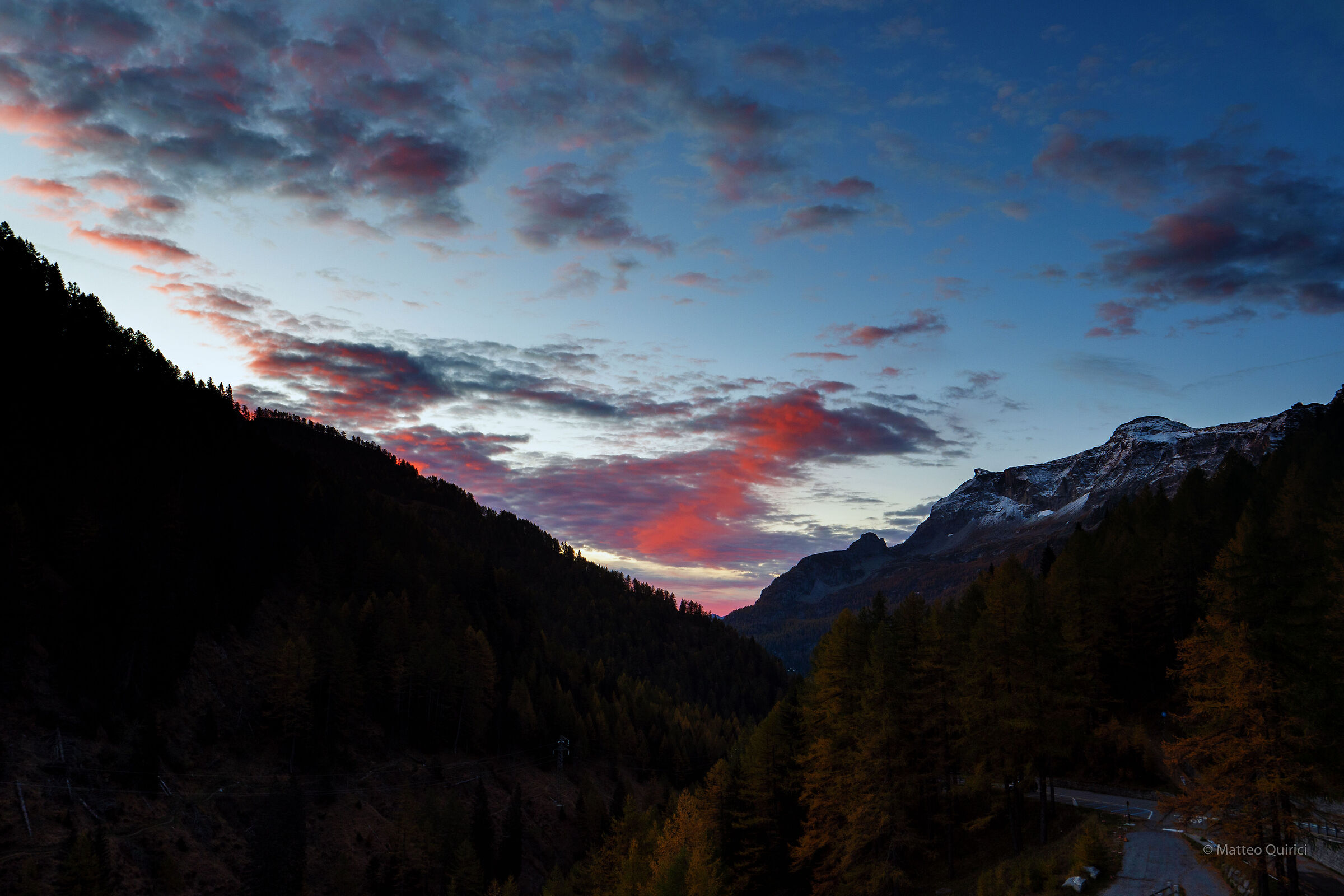 Alba autunnale al Devero