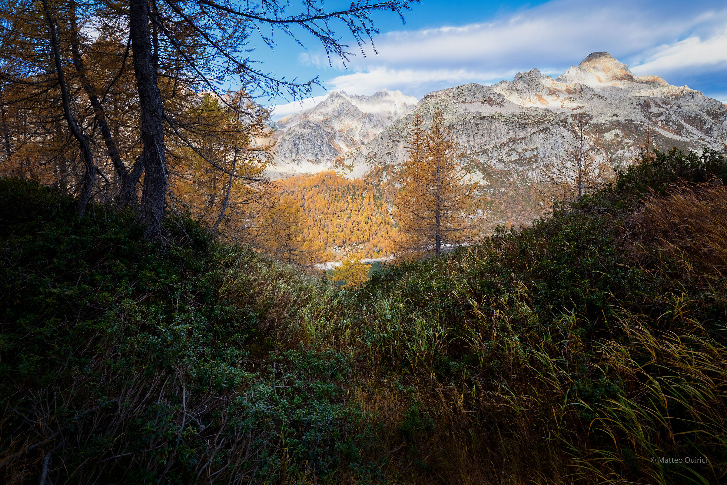 Devero, giochi di luce