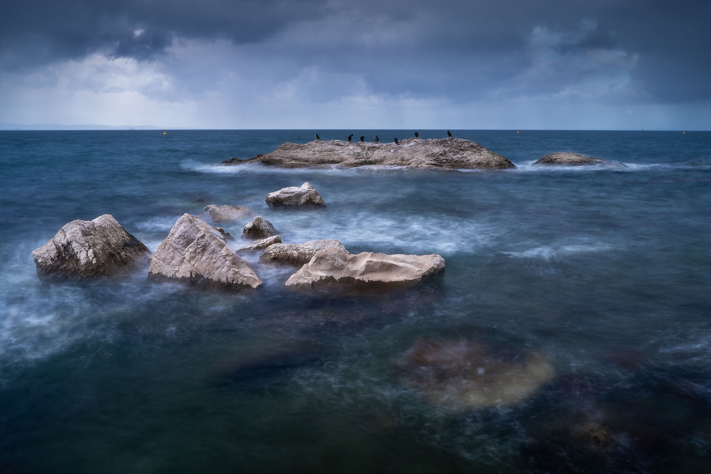 Miramare before the storm