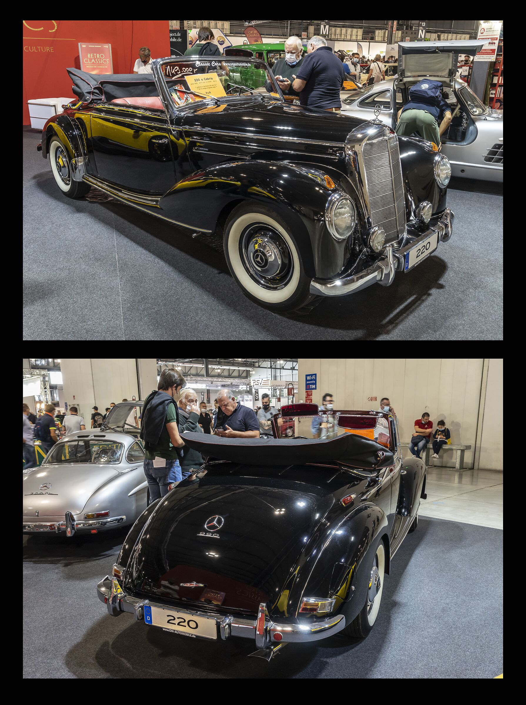 Mercedes-Benz 220 A Cabriolet w187 (1955)