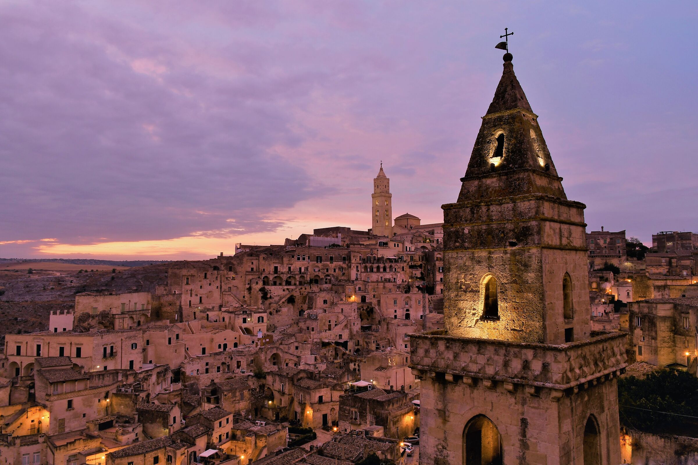Alba a Matera
