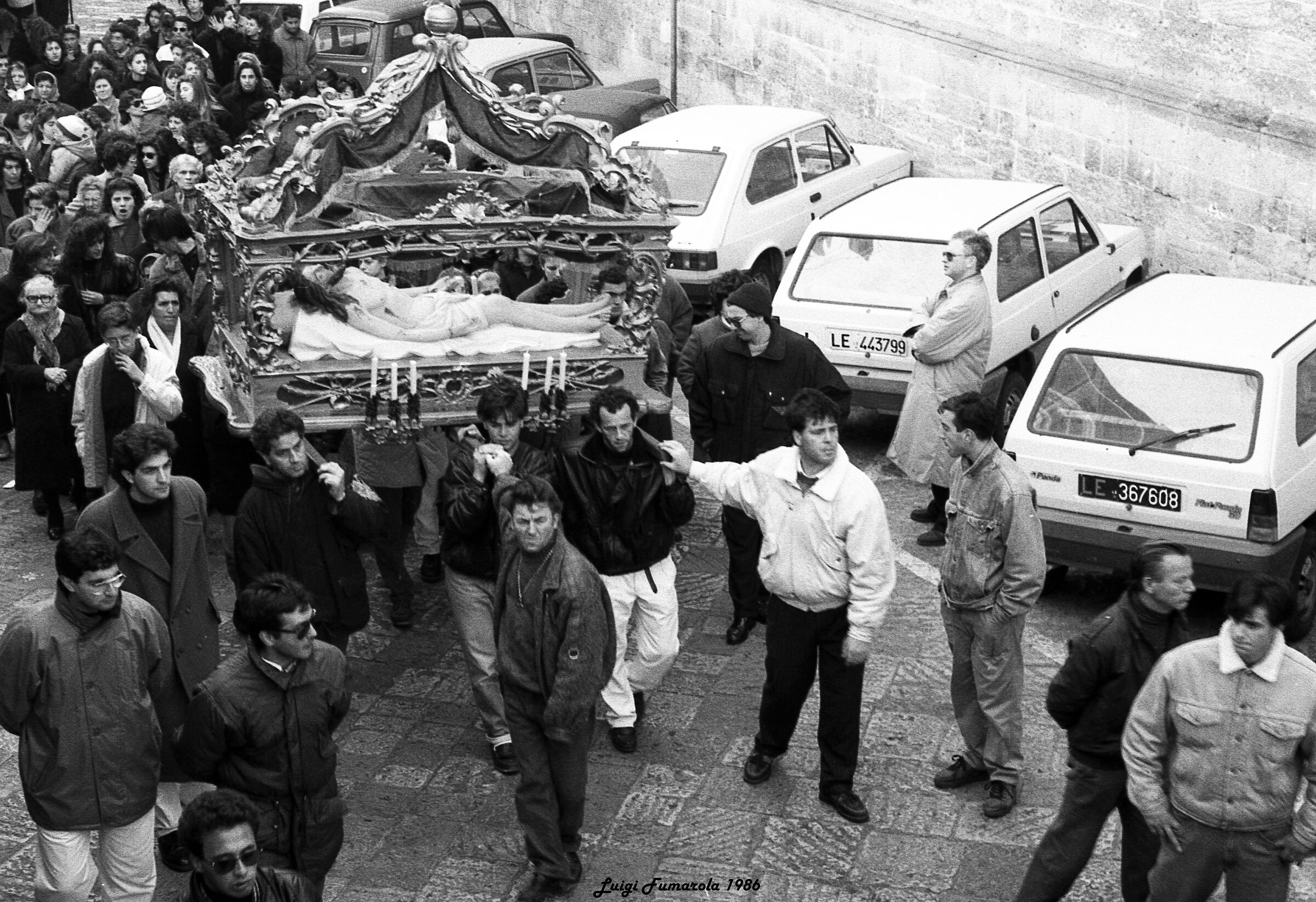 Procession of the dead Christ.