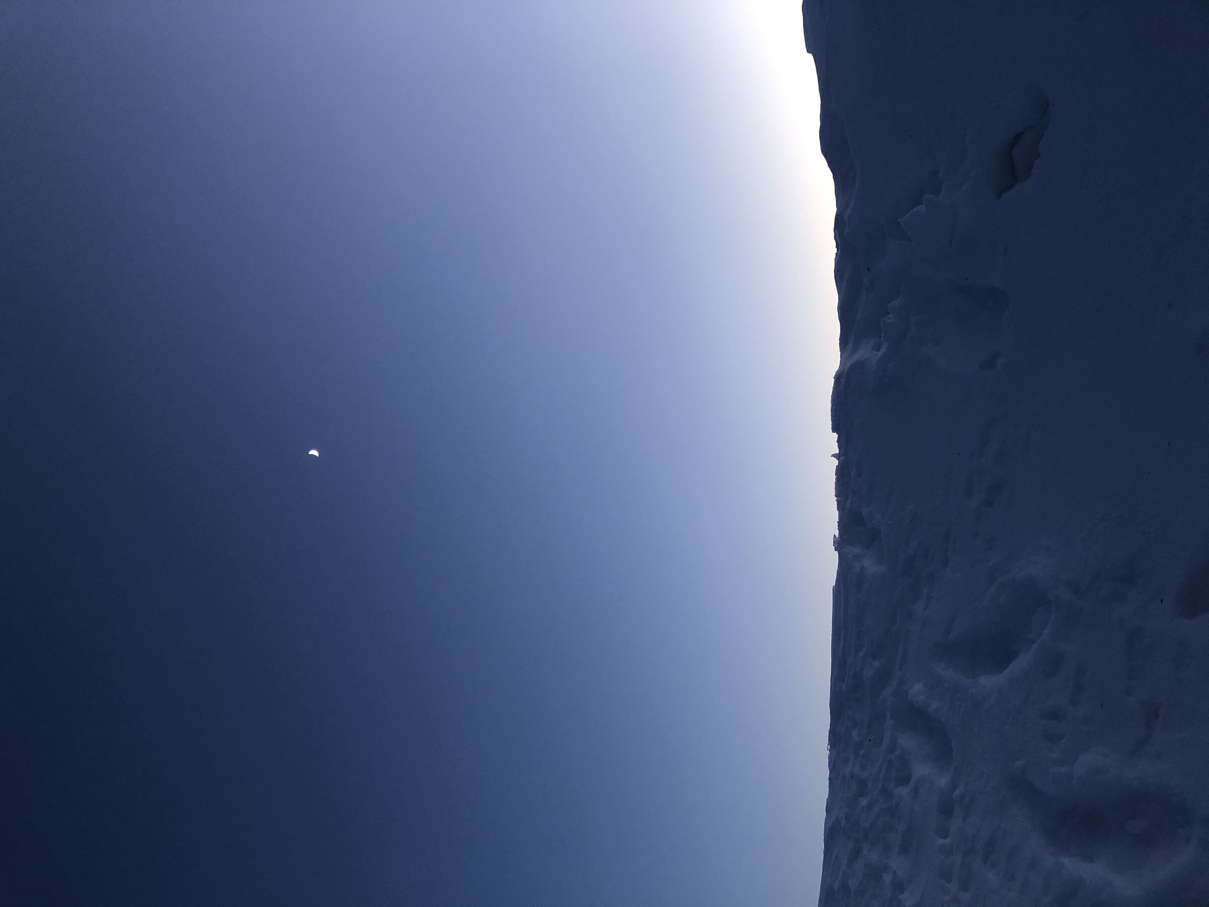 Moon and Snow