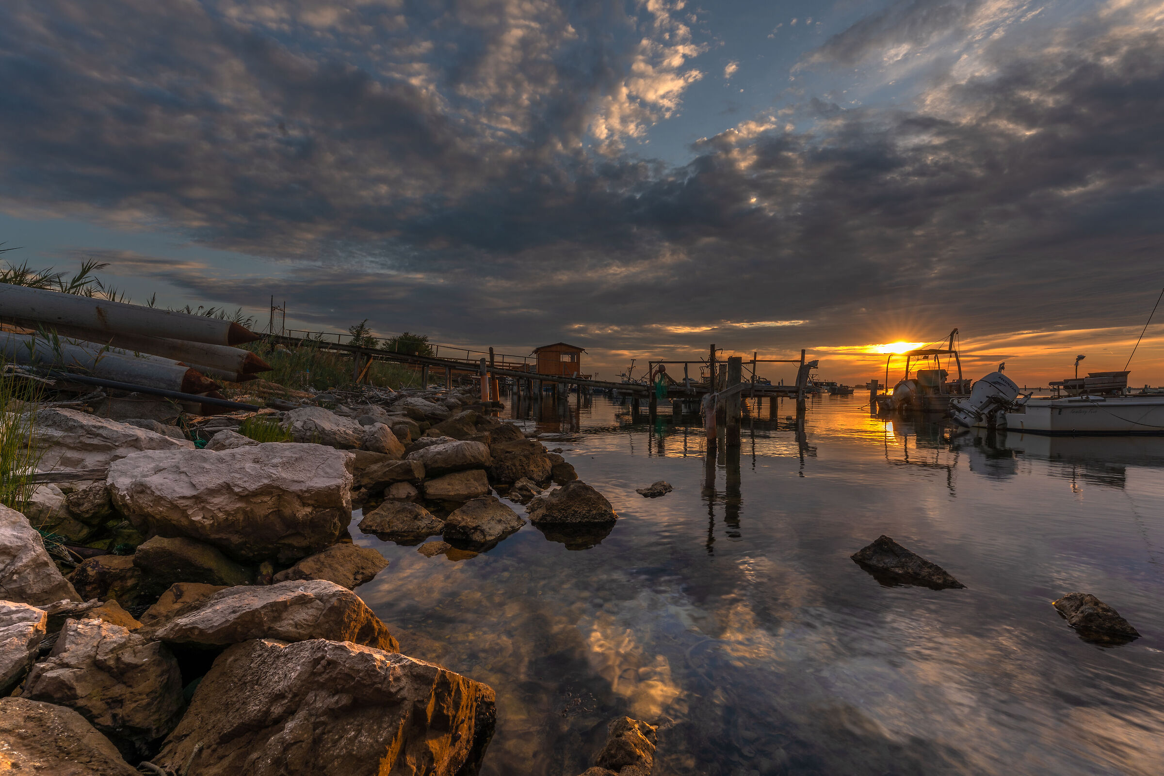 Clouds in Scardovari