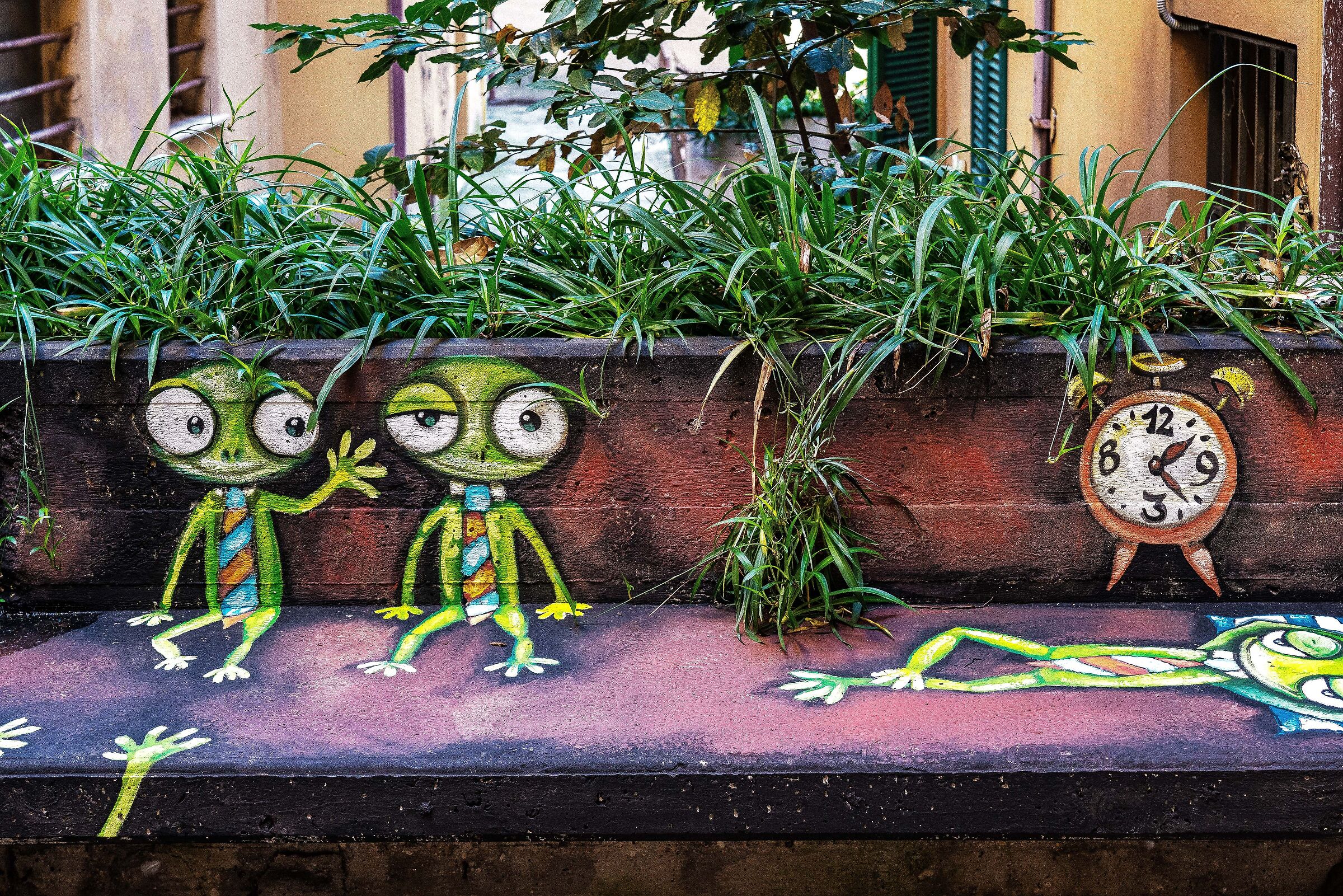 Characters.... on the bench