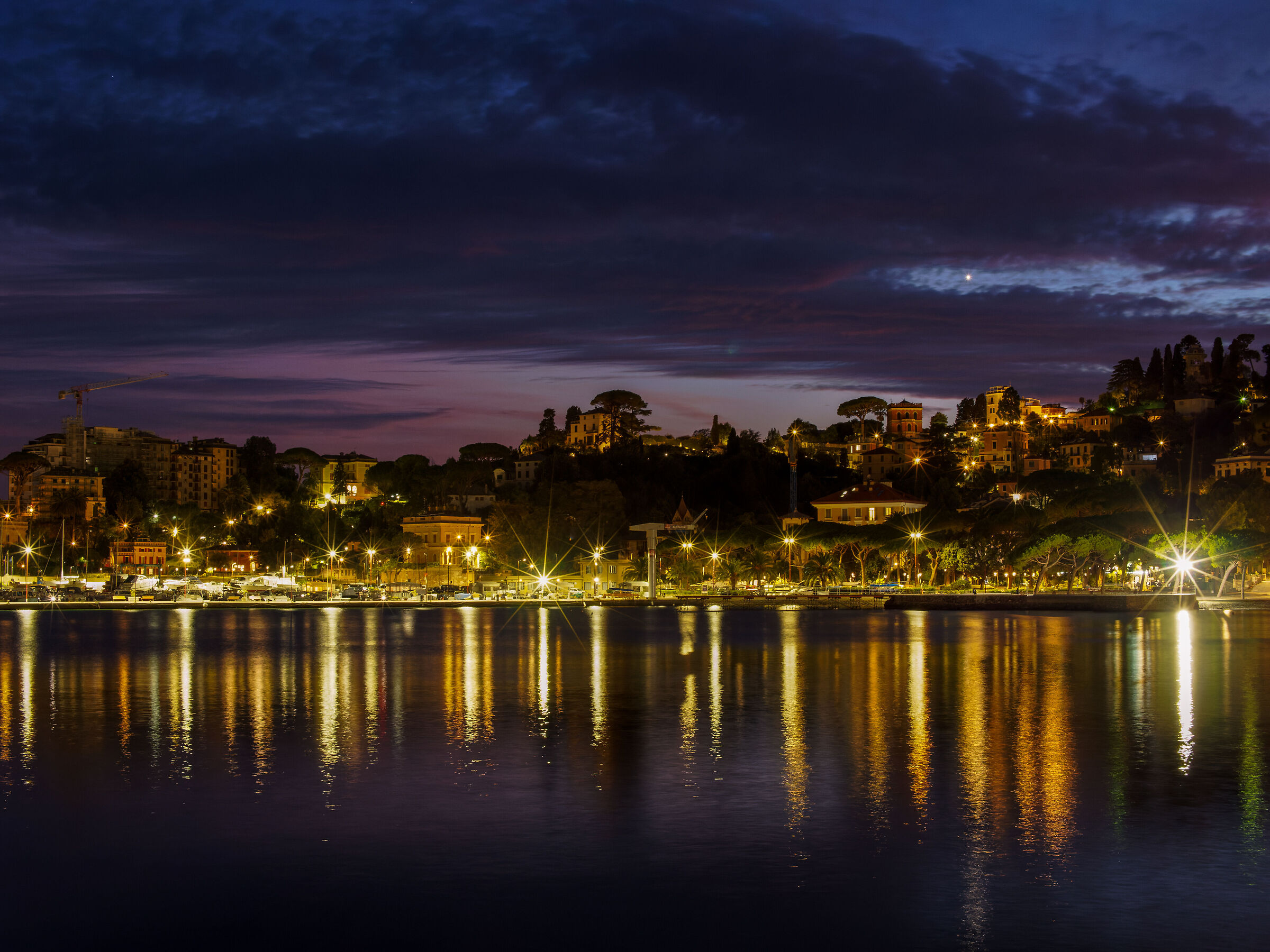 Blue time in Rapallo