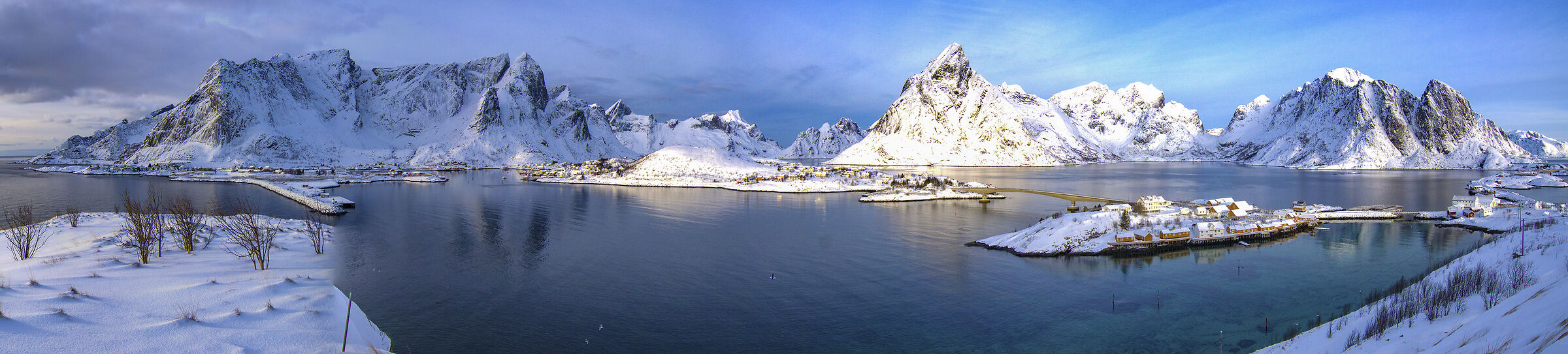Overview from Hamnoy Lofoten