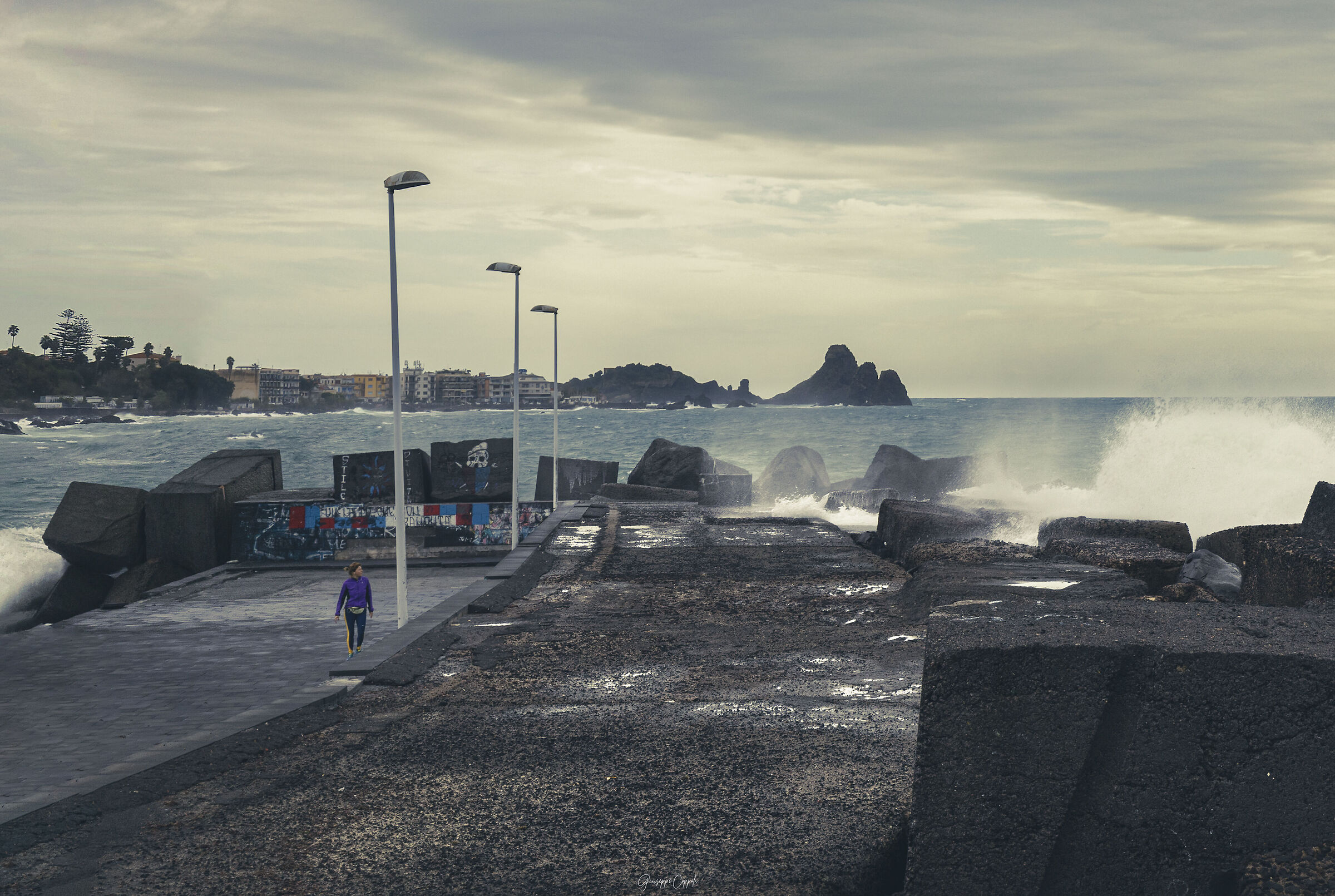 The voice of the waves...