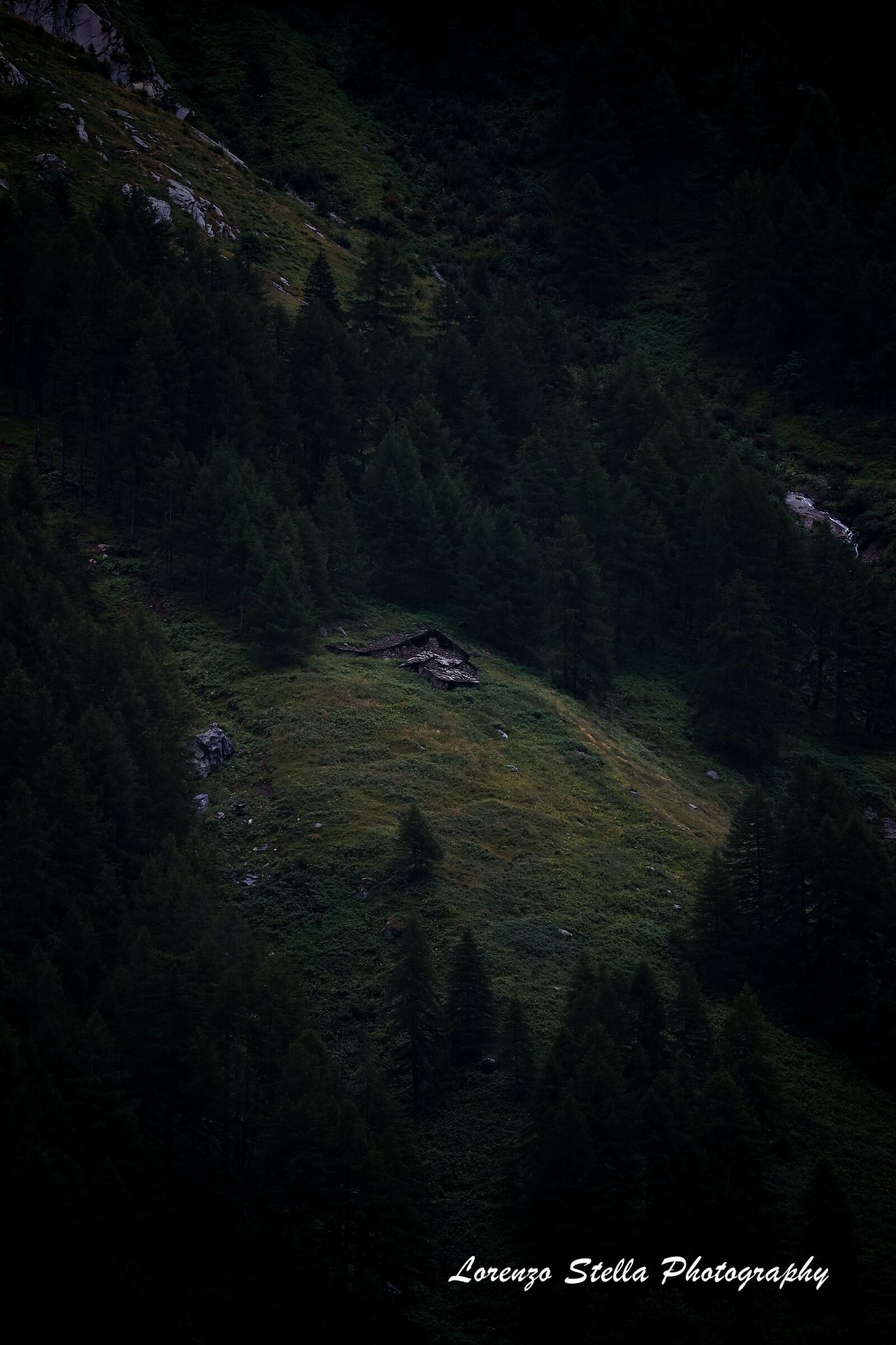 Alpeggio abbandonato