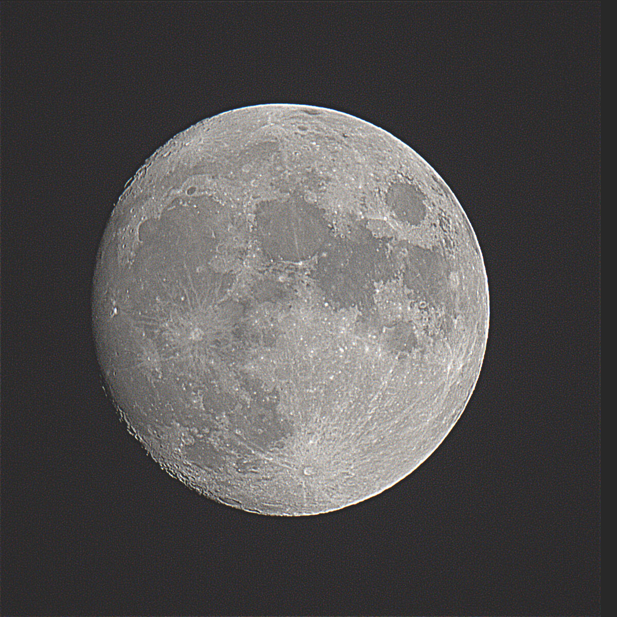 almost full moon of October