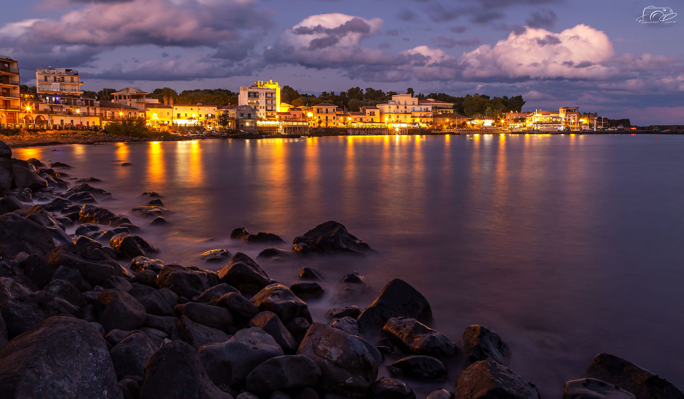 Sunset at Capo Mulini - Sicily