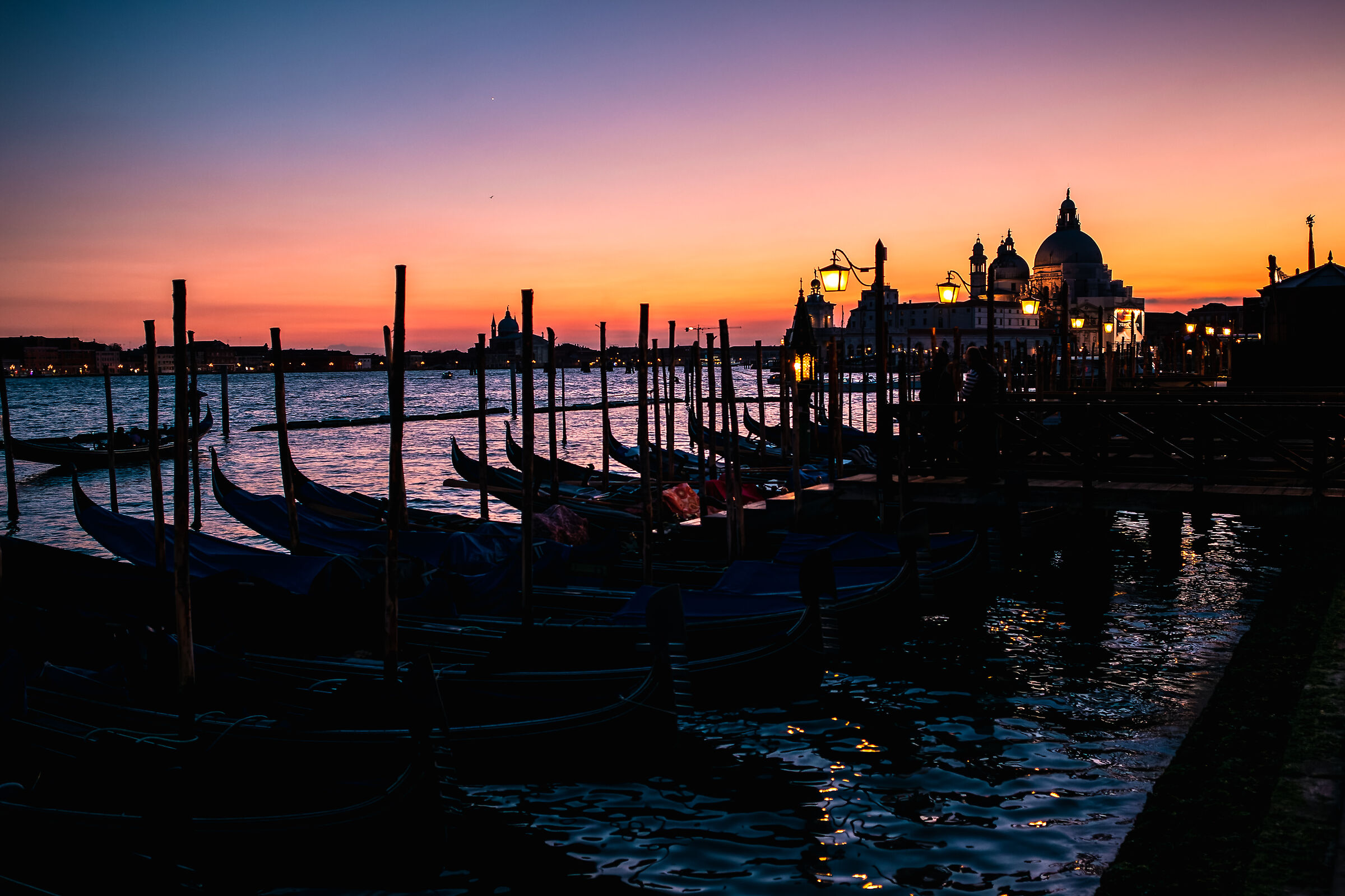 Sunset in Venice