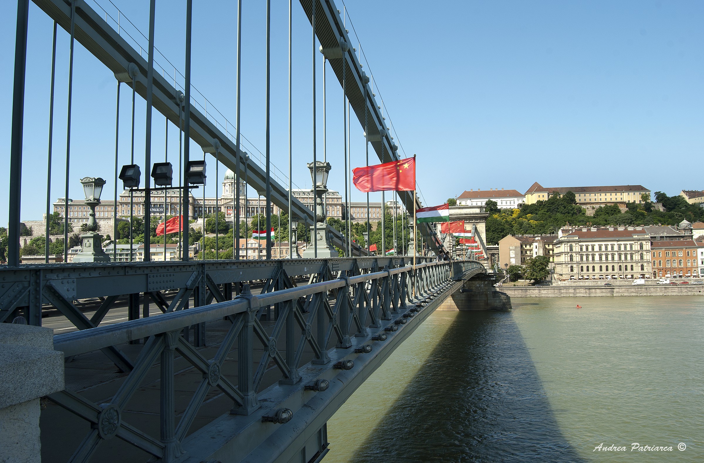Budapest Chain Bridge over the Danube