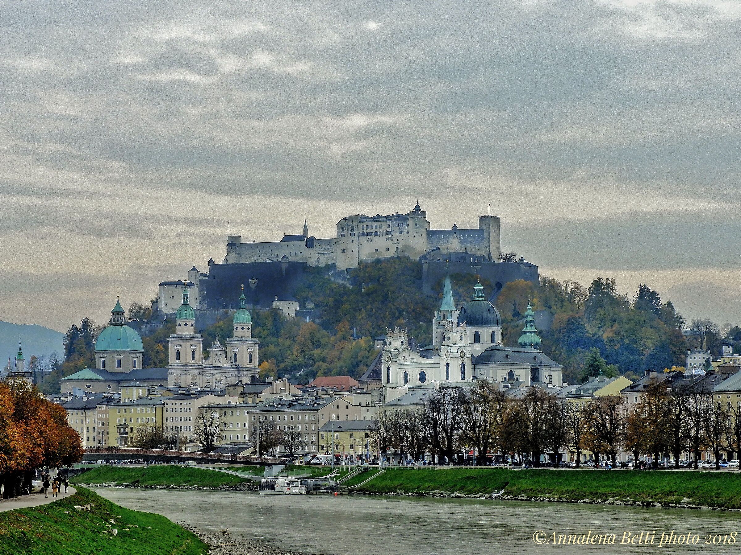 Autumn view of Salzburg