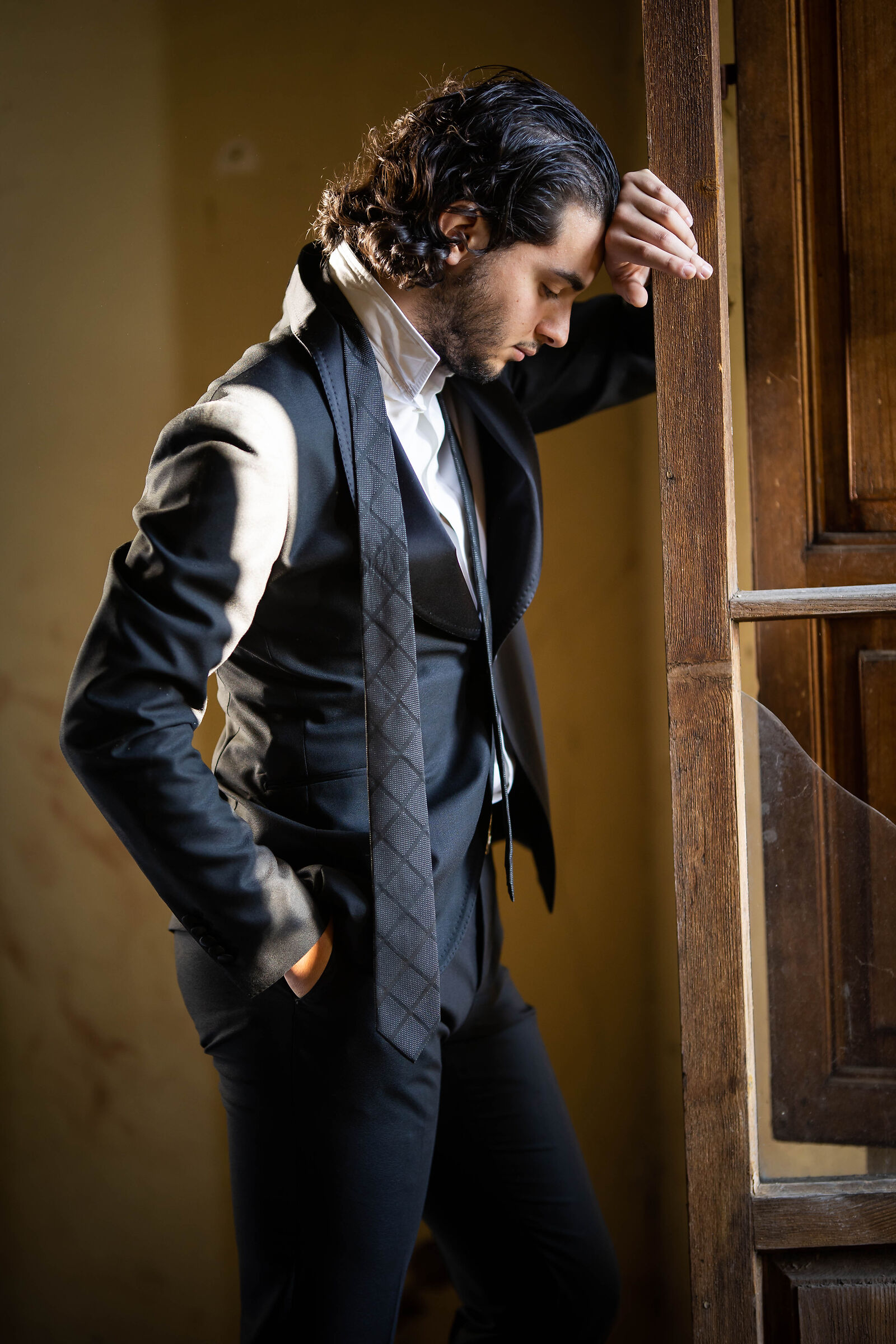 Shooting per Bonvicini abiti da sposa e sposo