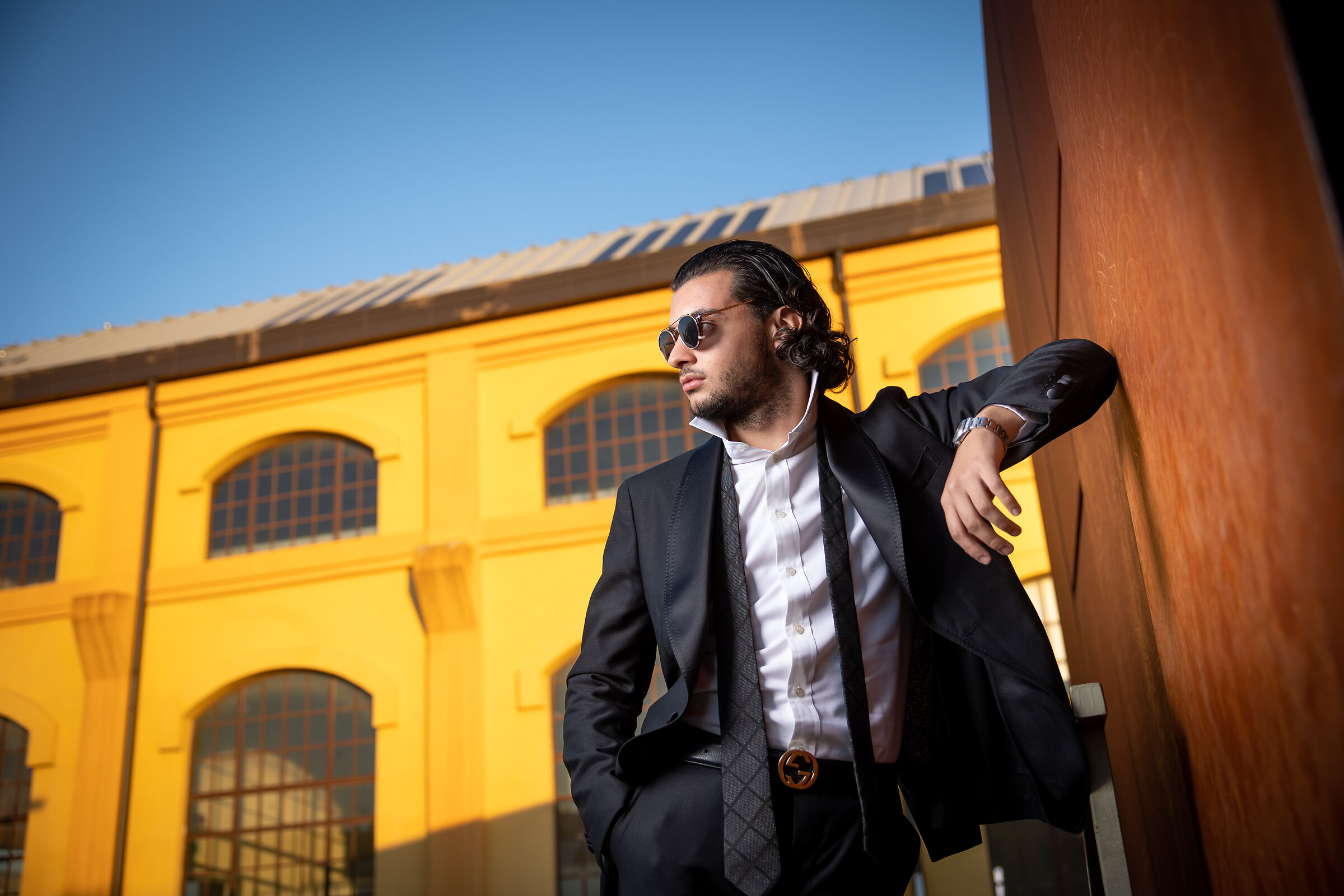 Shooting per Bonvicini abiti da sposa e sposo