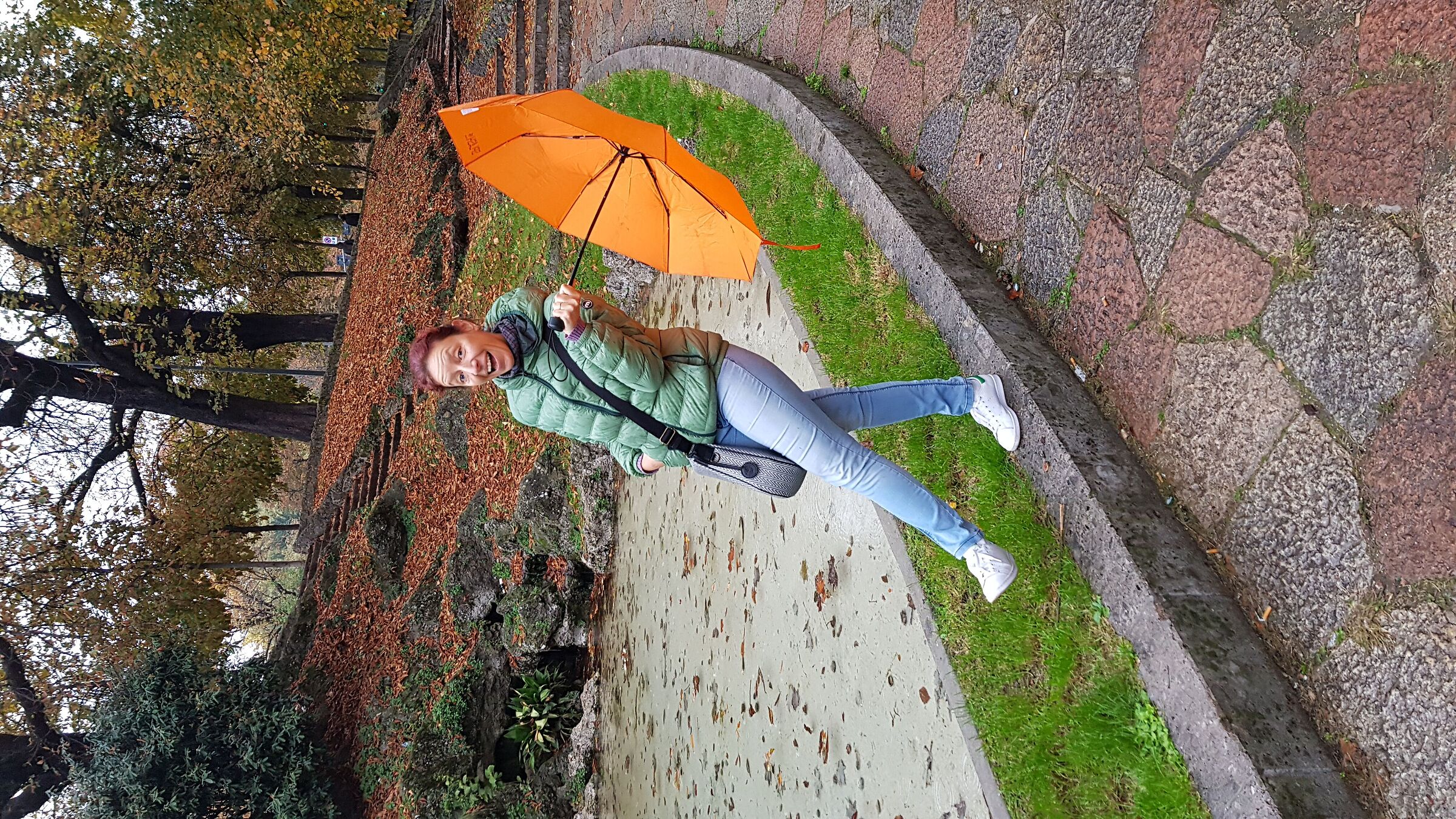 I'm singing in the rain