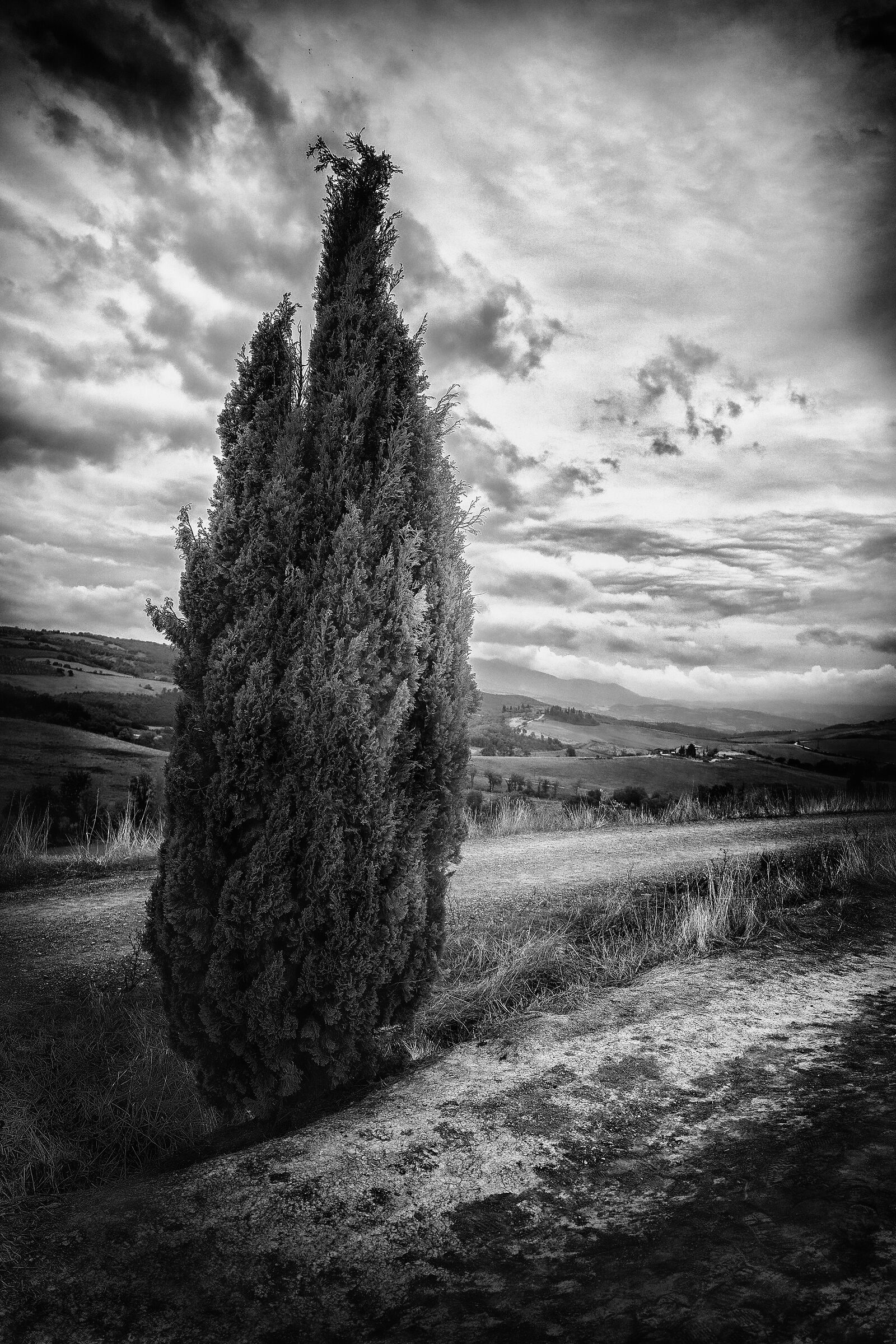 Val d'Orcia, Toscana.