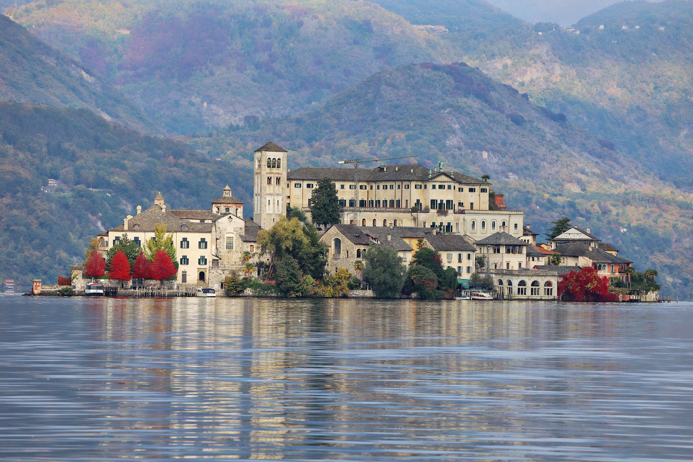 Isola san Giulio Lago d'Orta