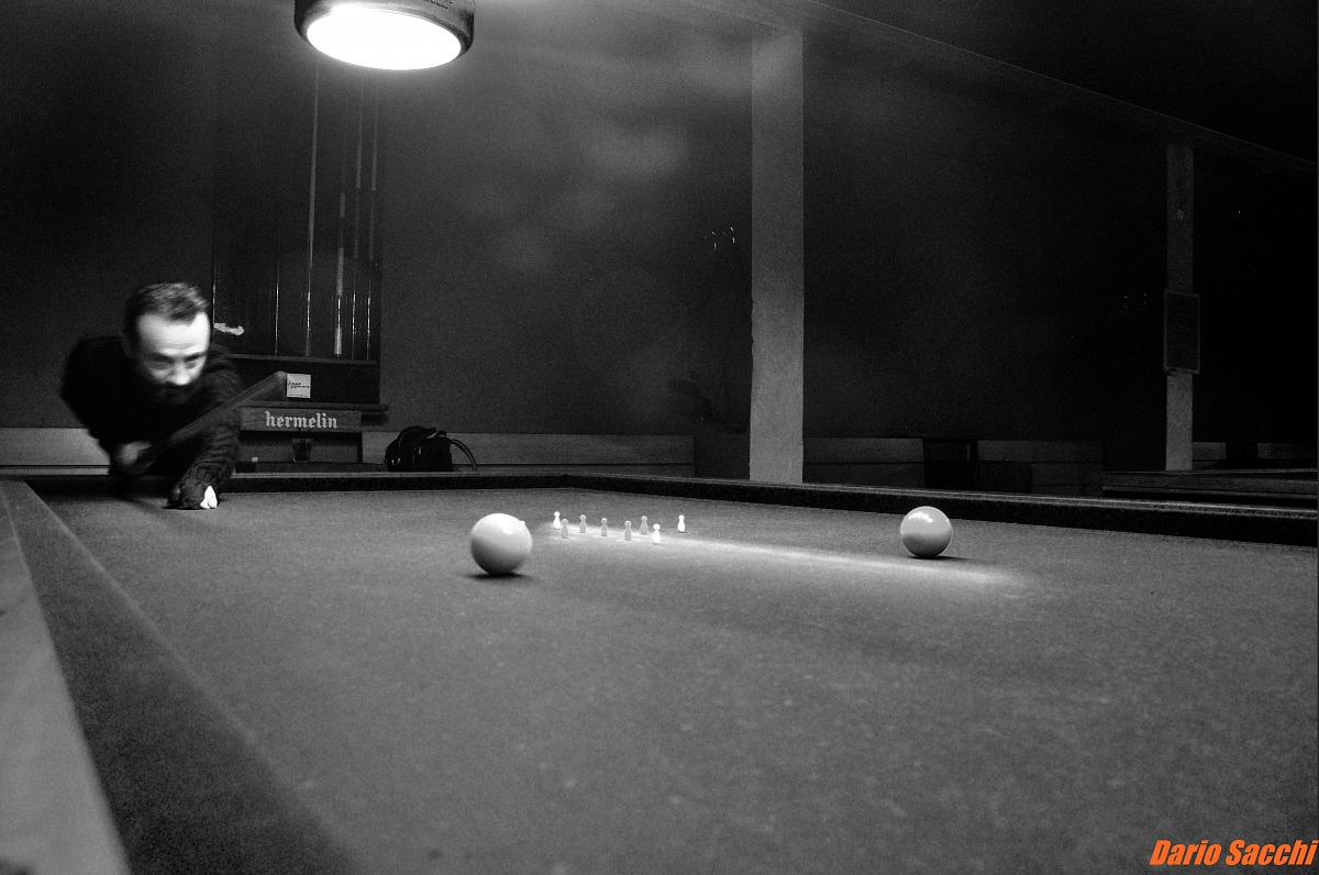 una serata al biliardo