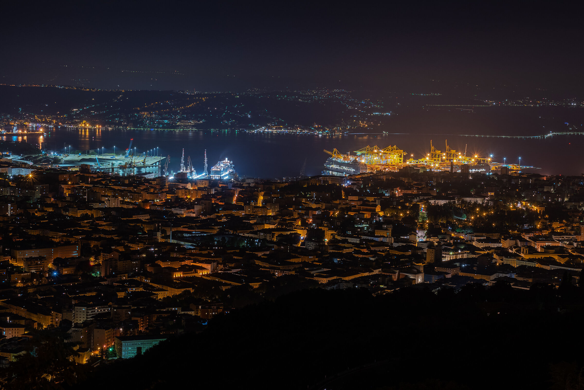 The port of Trieste