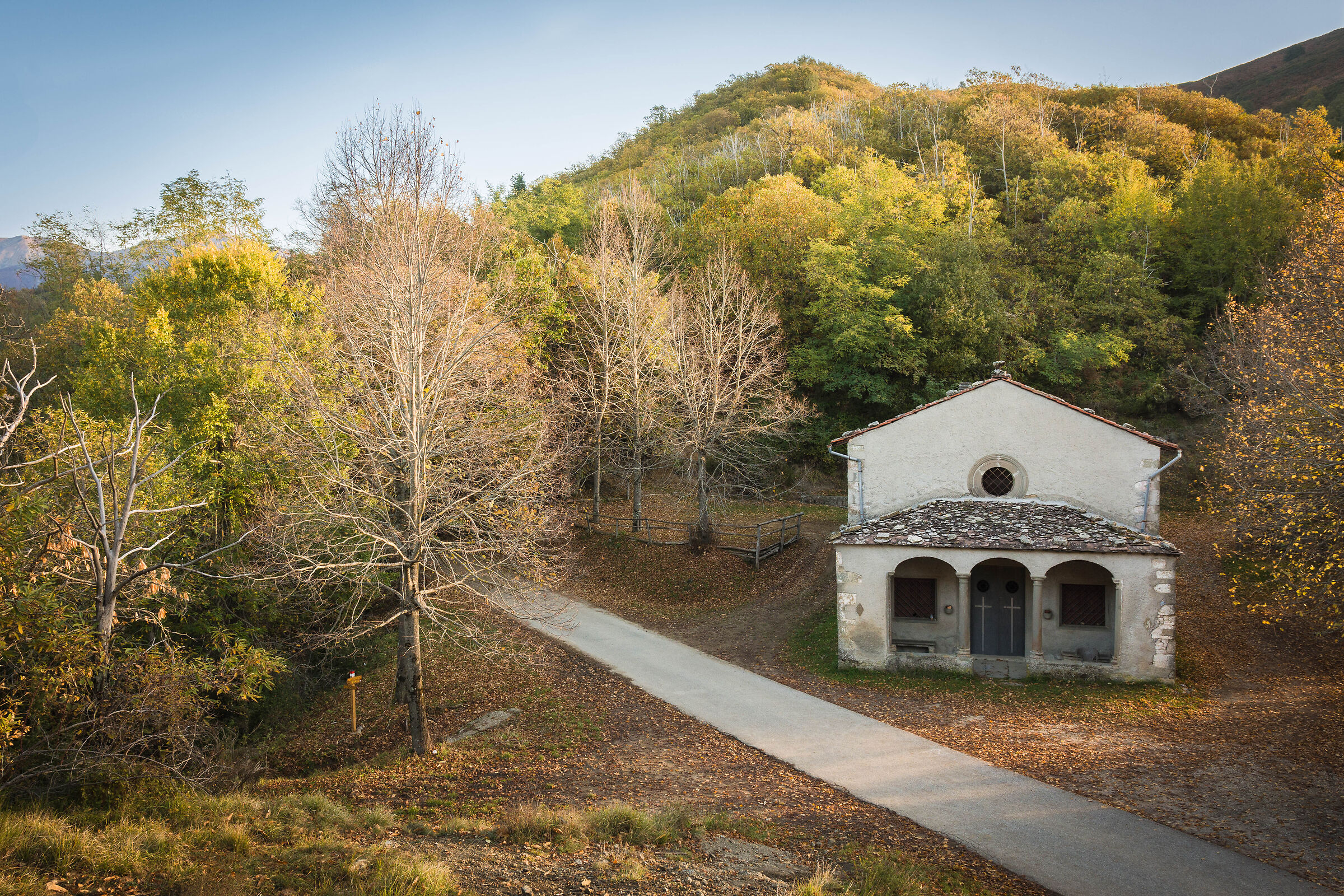 La piccola chiesa di sant' Anna