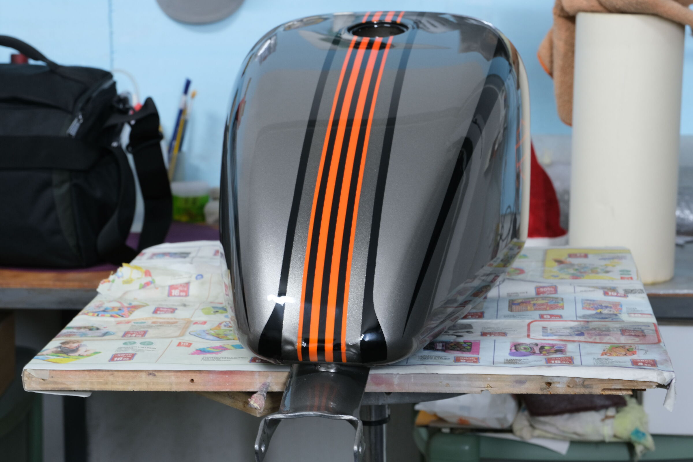 Serbatoio harley titanio3