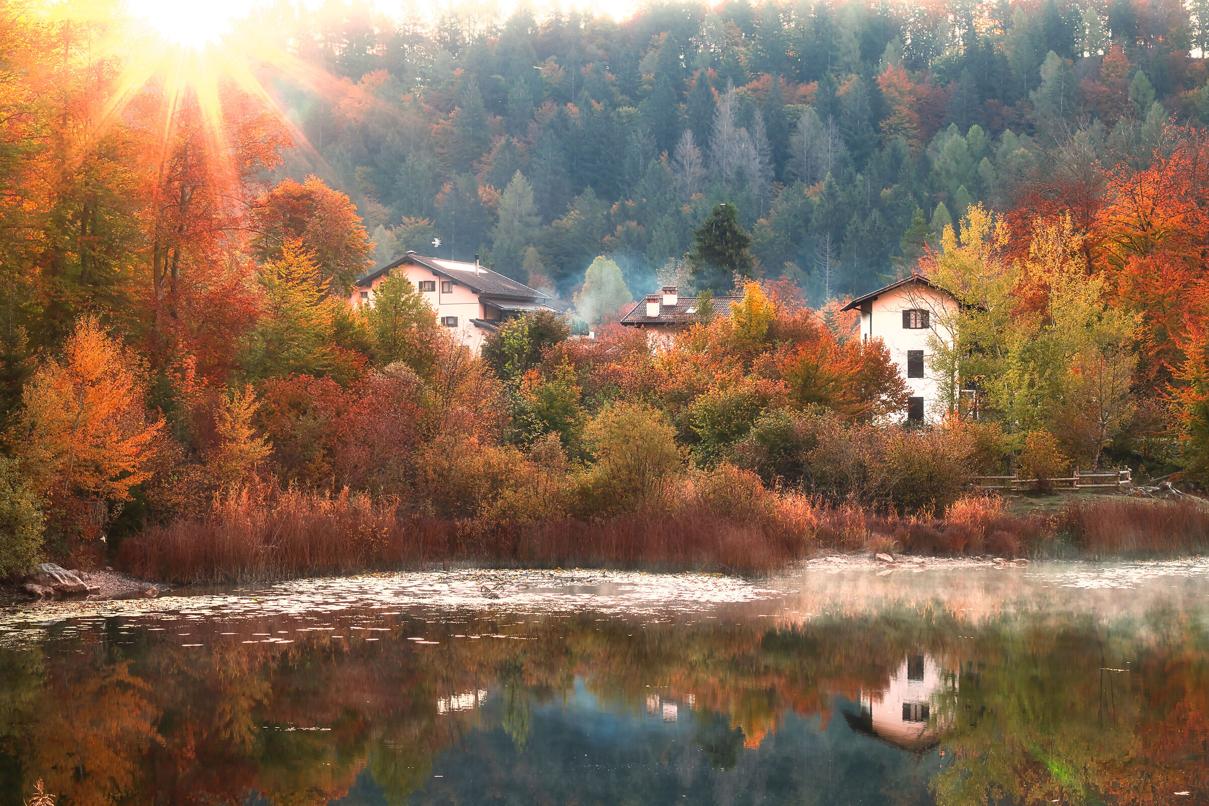 Autumn - Lake Cei