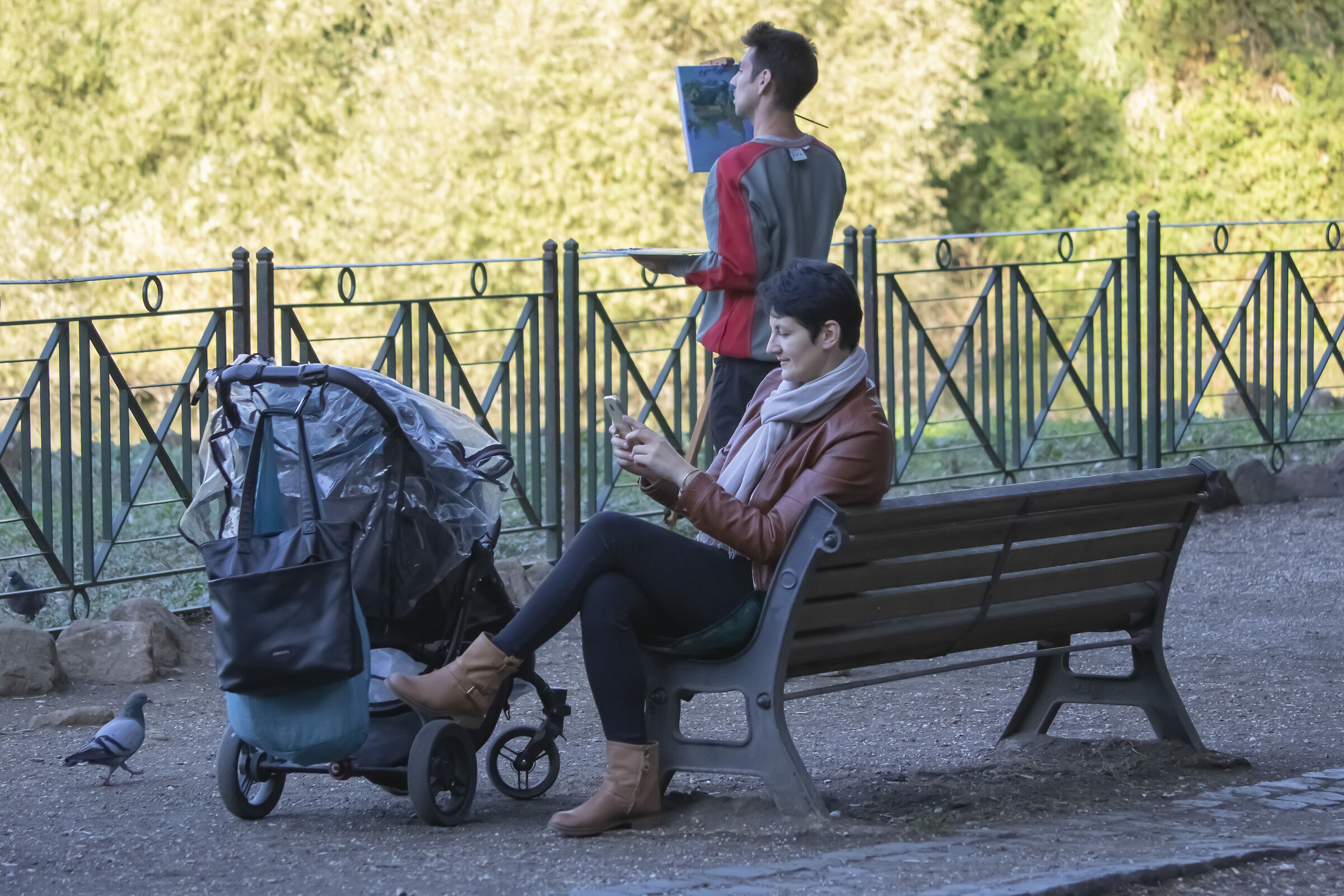 Two points of view on the beautiful...