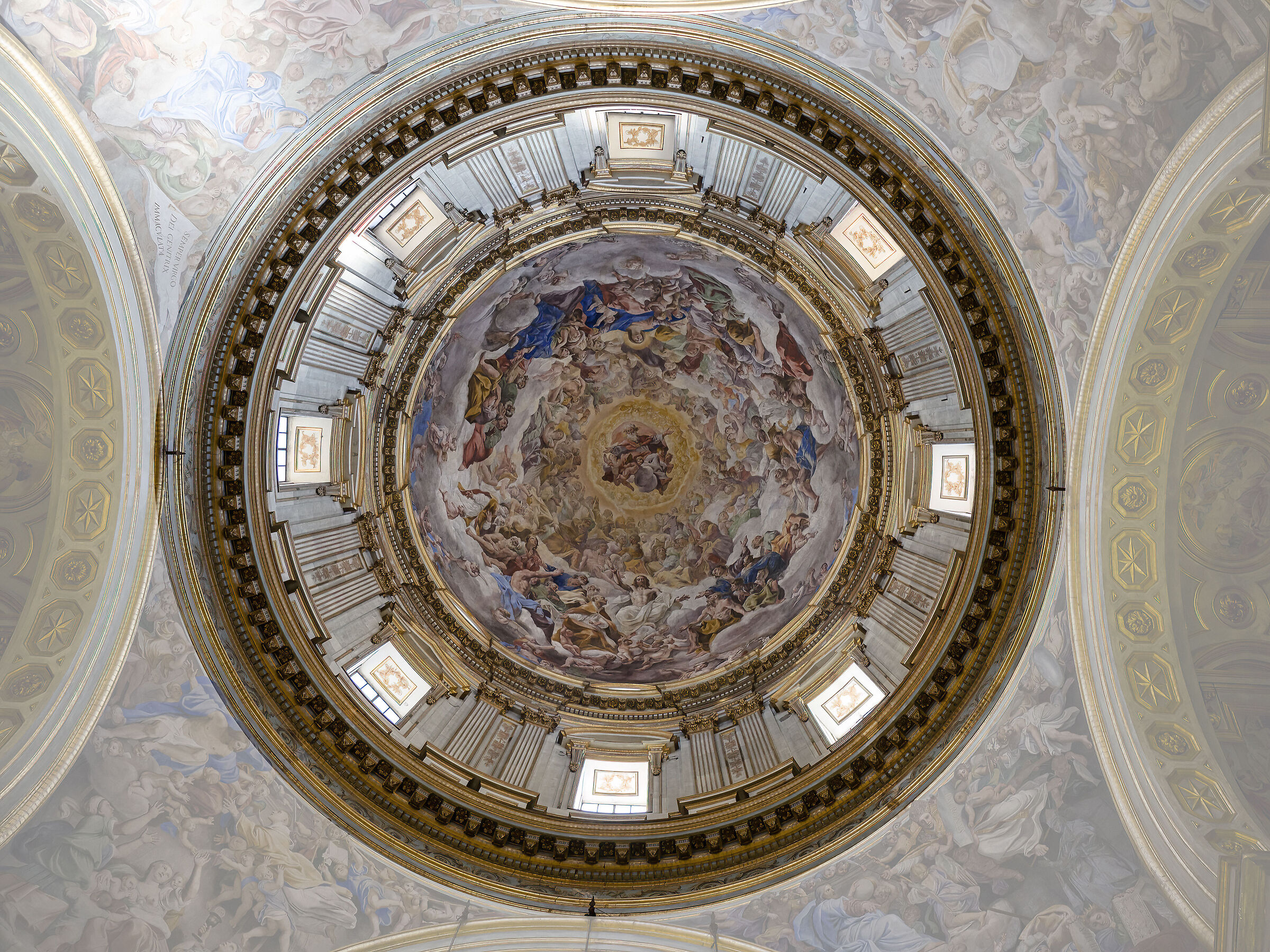 Cupola Tesoro S Gennaro Paradiso di Lanfranco