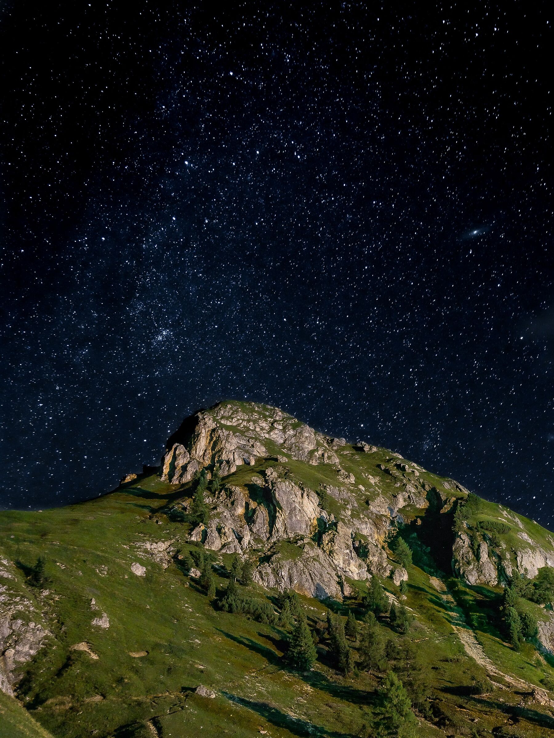 View from Lake Fedaia