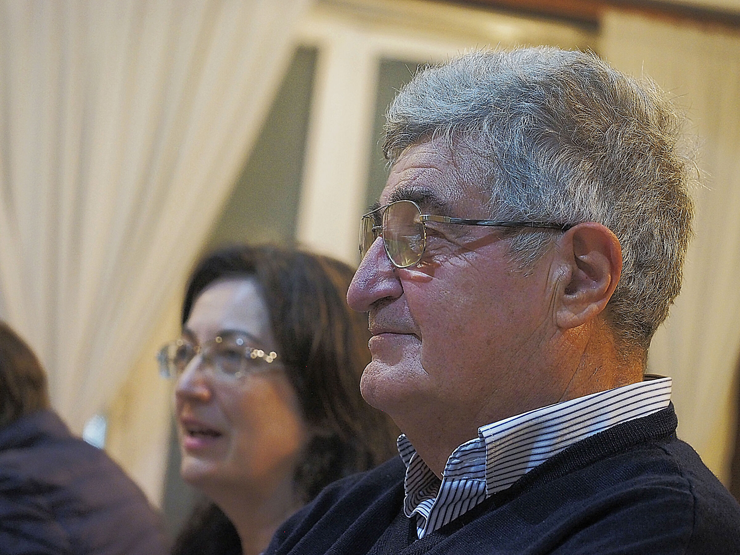 Claudio e Margherita a cena