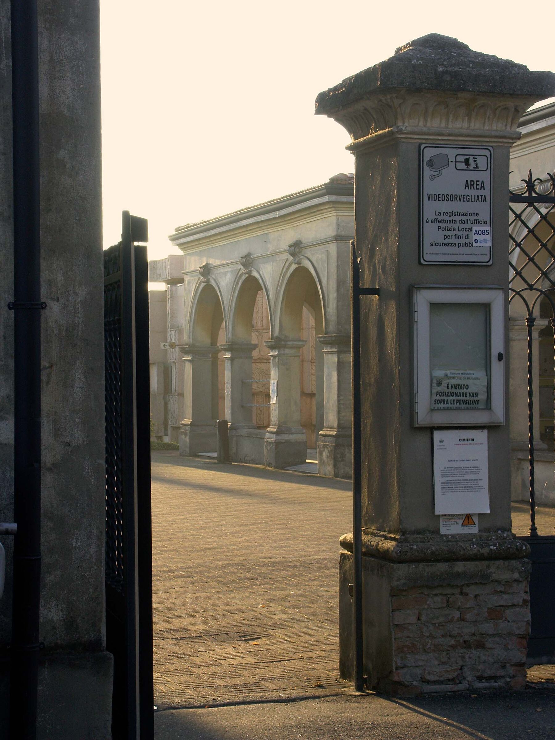 Area videosorvegliata