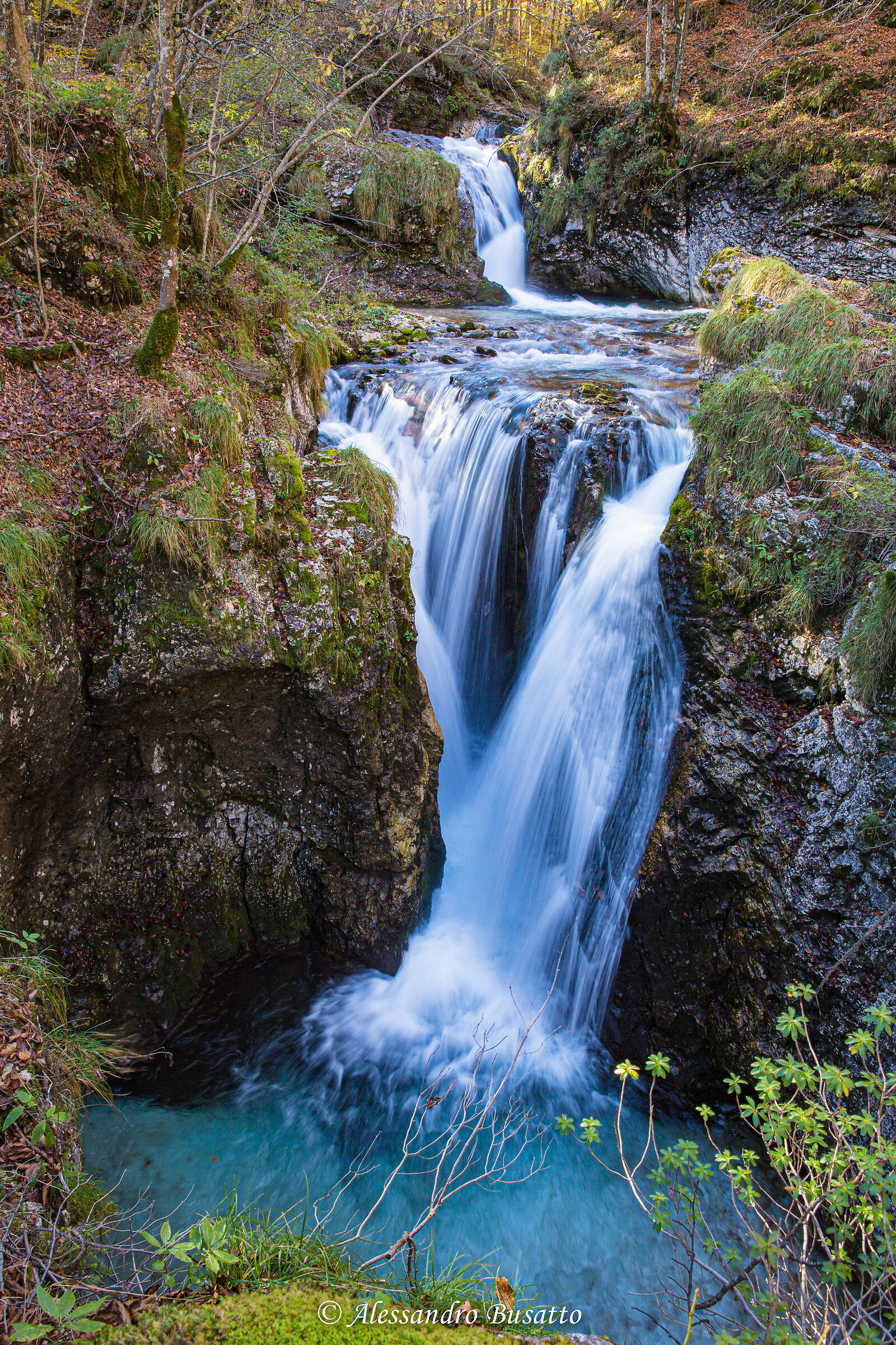 Waterfalls of the Arzino stream