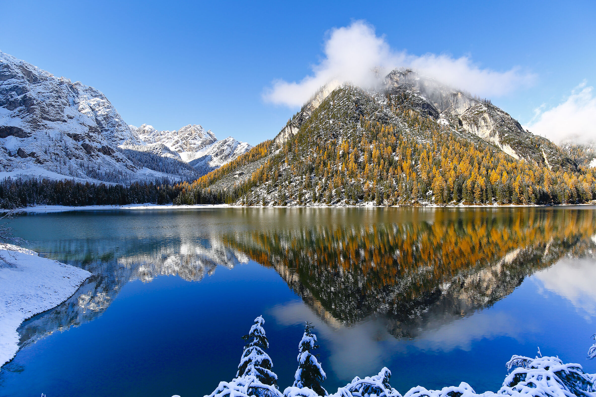 Evviva la neve a Braies