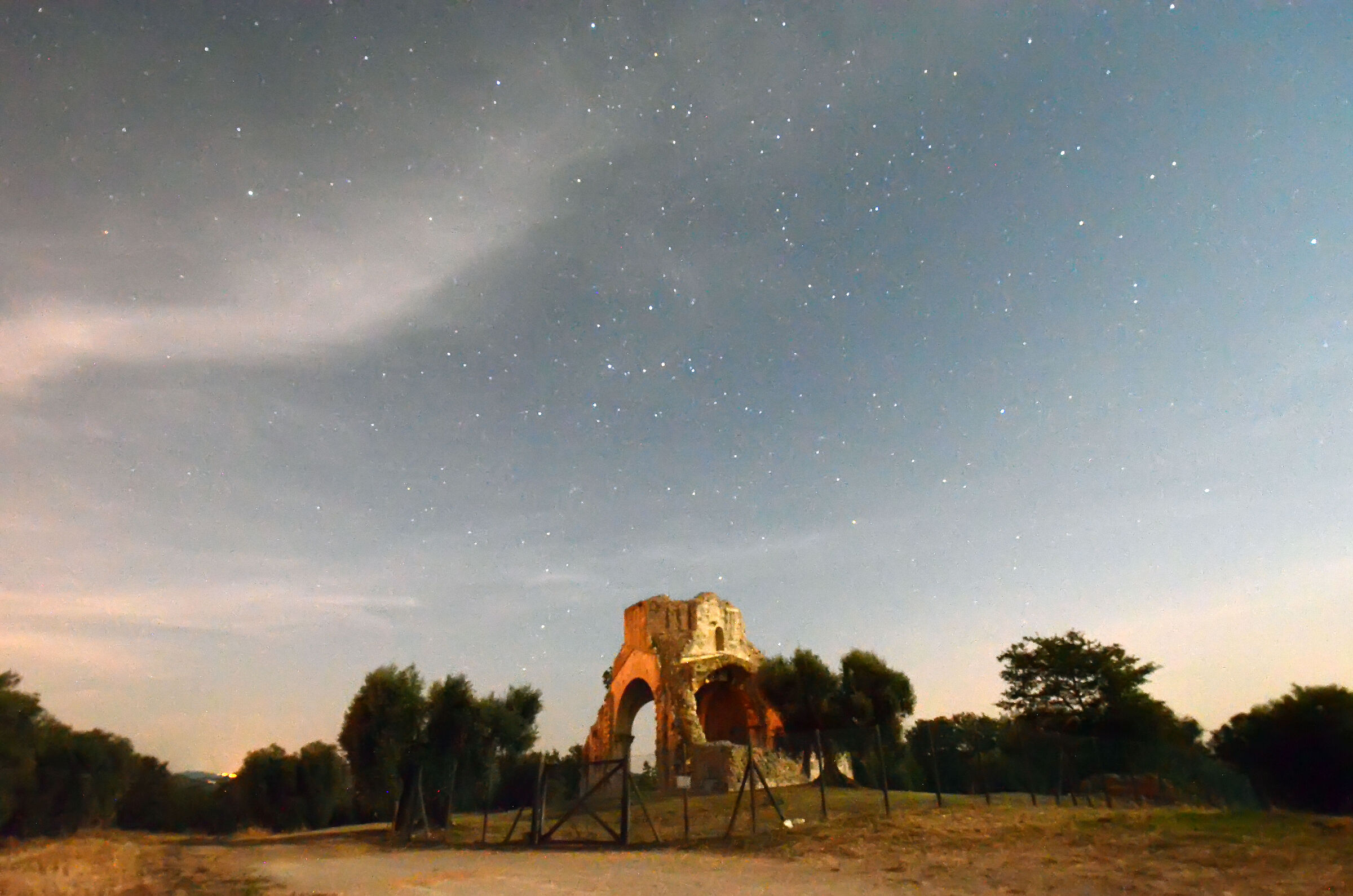 San Bruzio in notturna