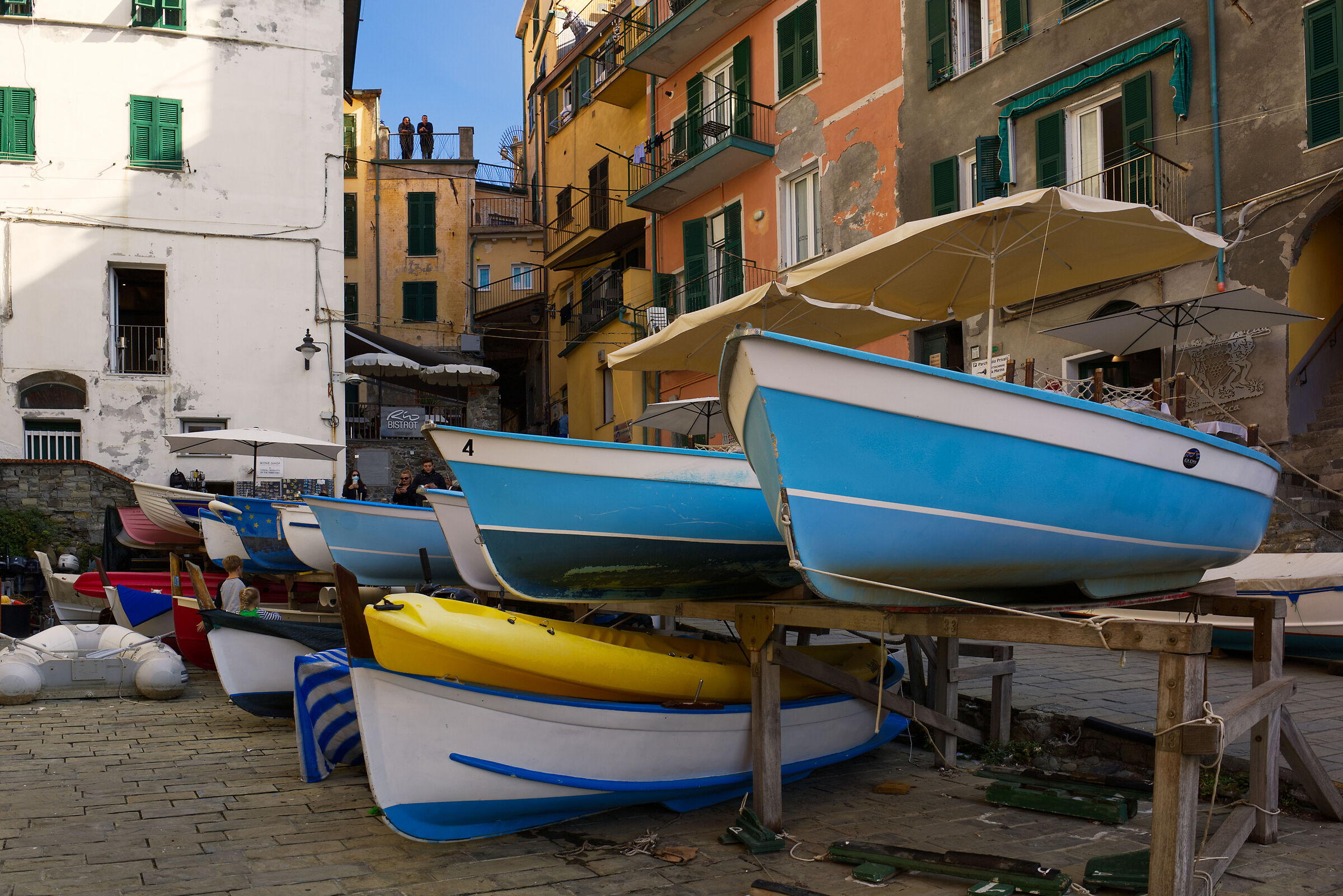 Riomaggiore, la piazza