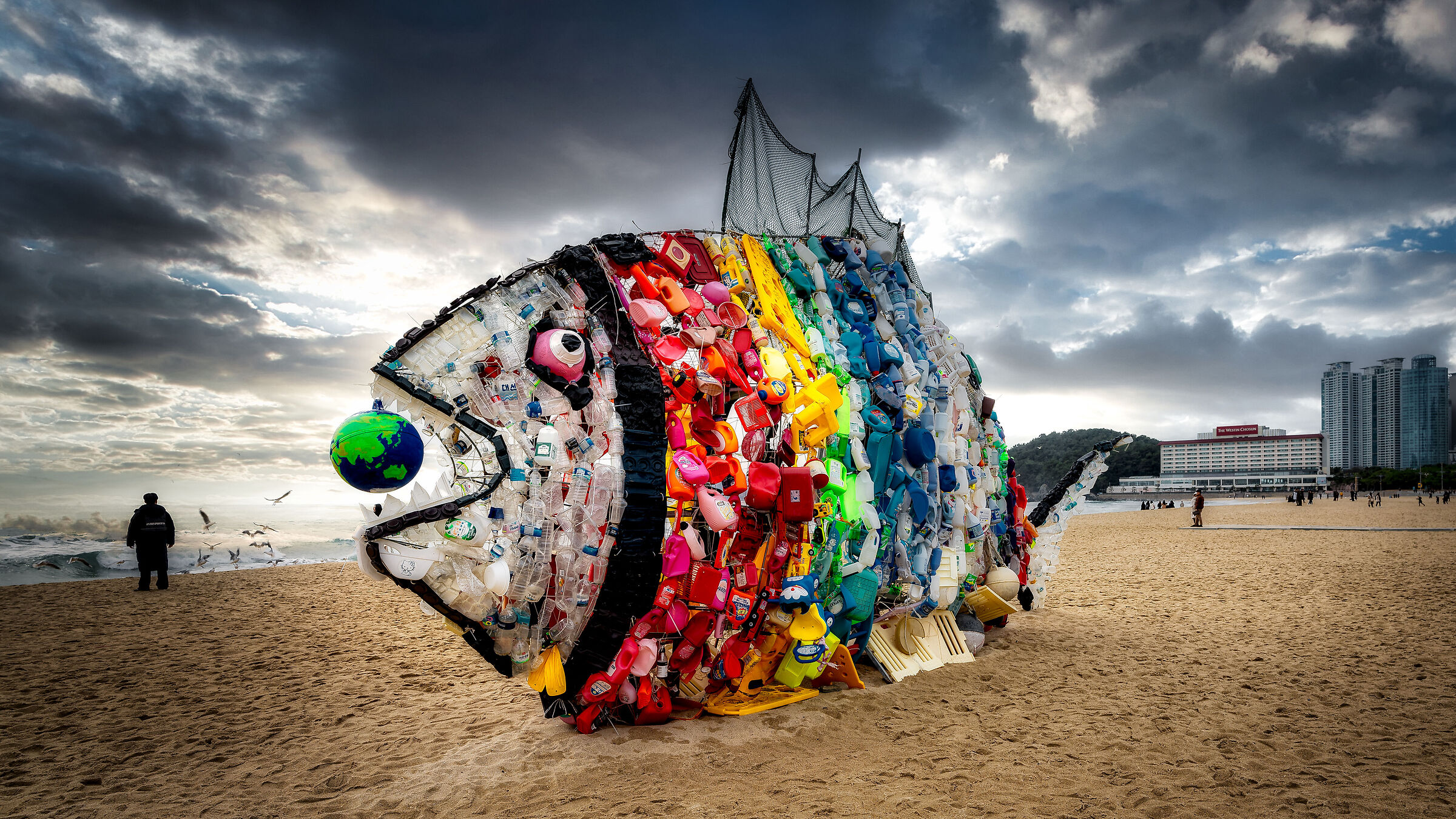 Busan South Korea - Plastic fish