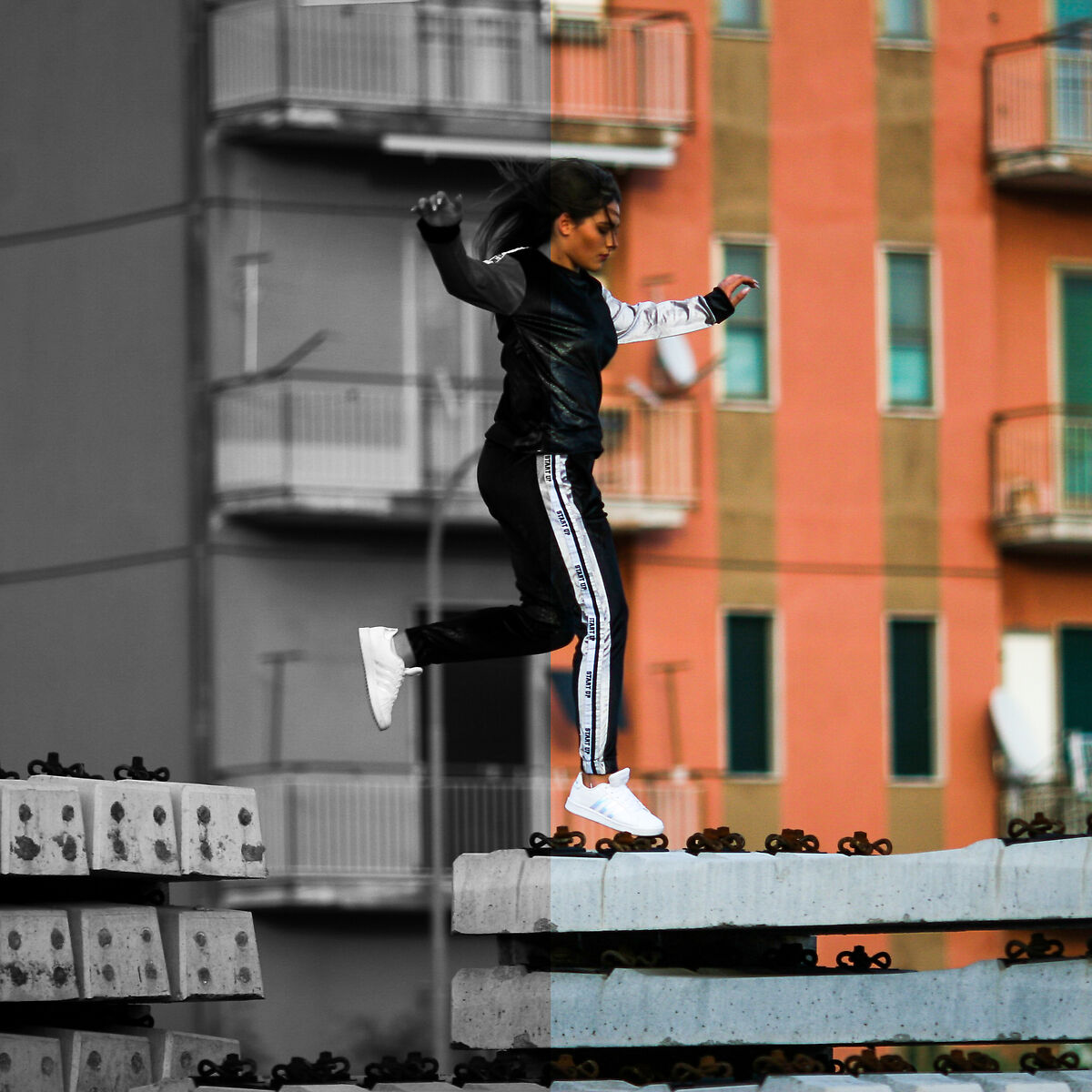 the jump.