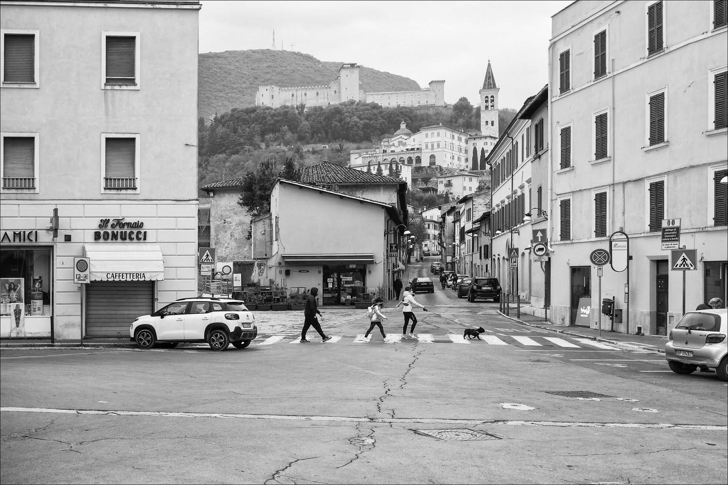 Spoleto, vista della Rocca