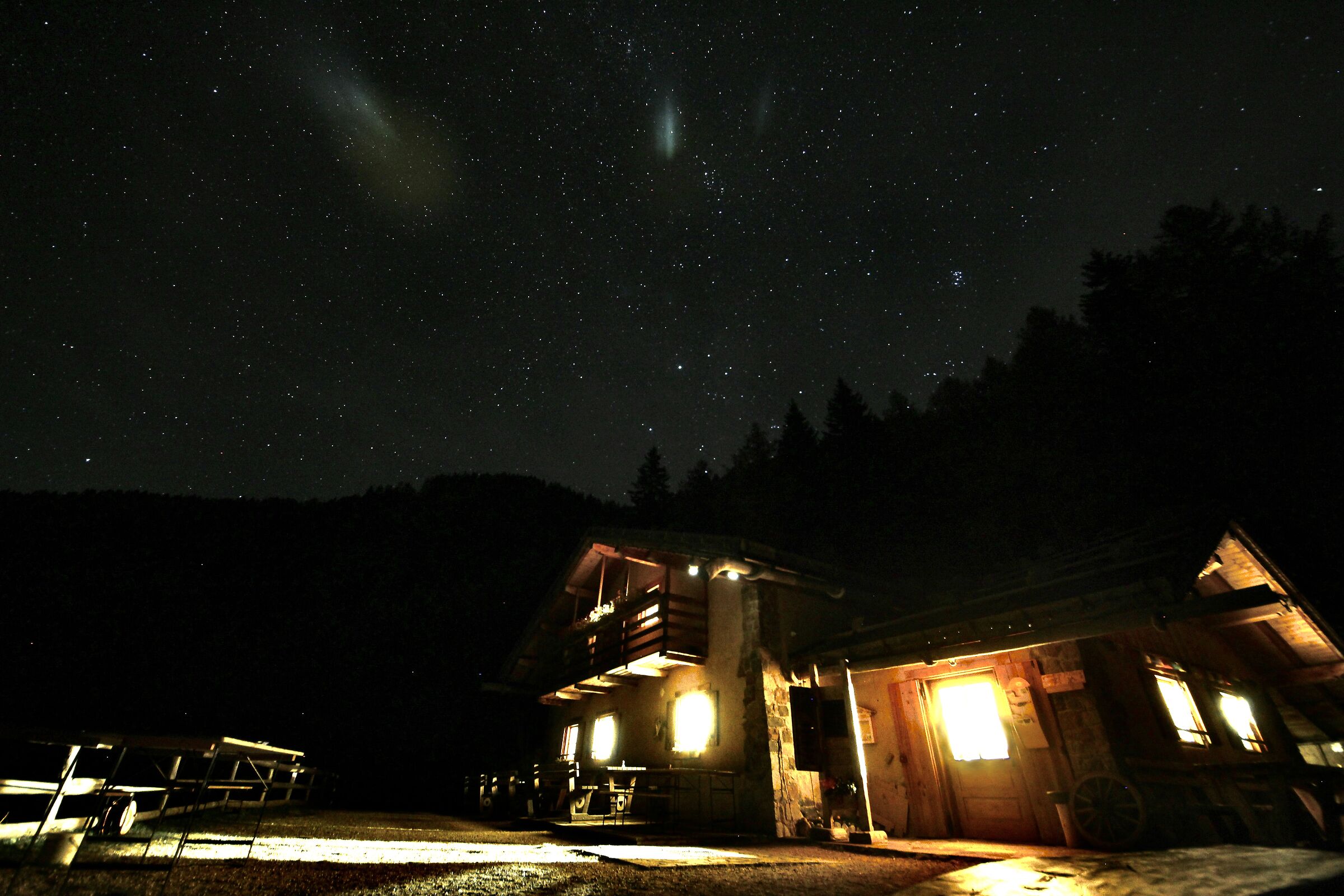 Malga night