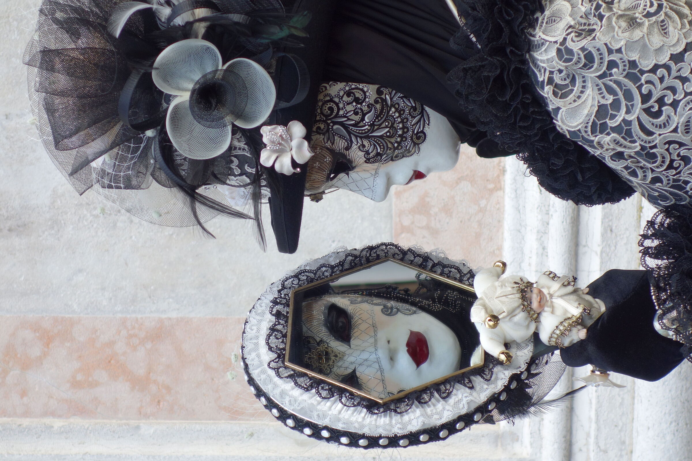 Maschera allo specchio