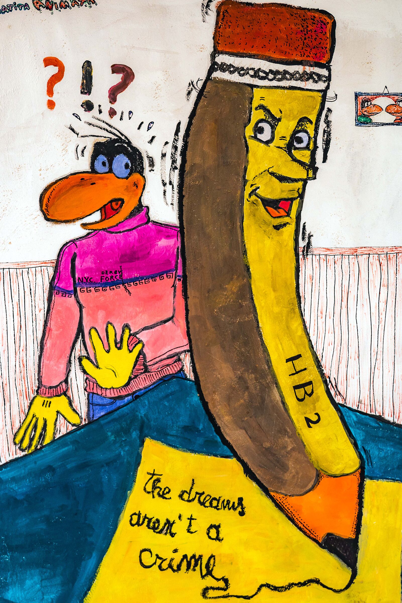 the laughing pencil