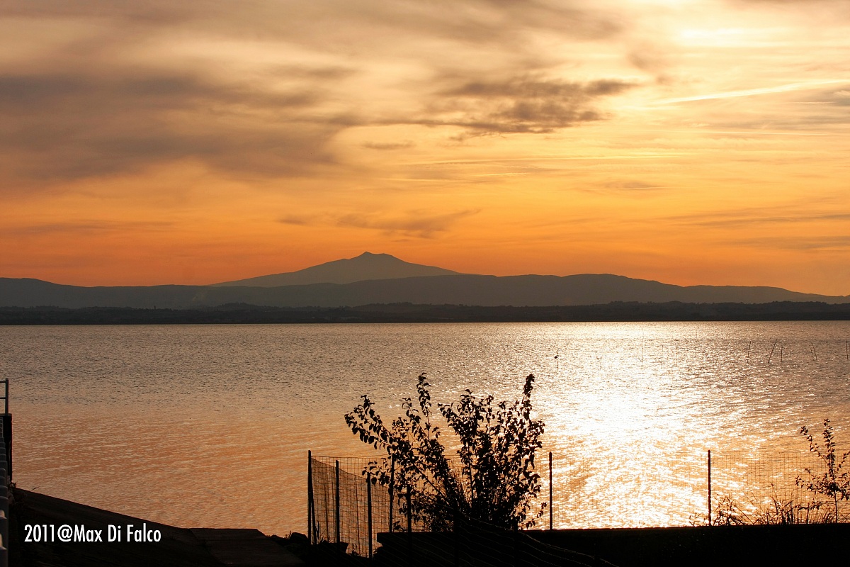 Sunset in Monte del Lago