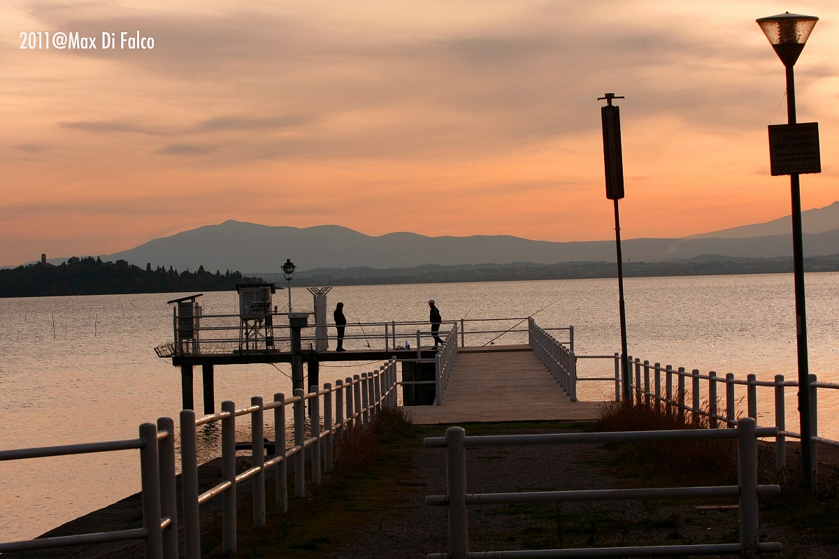 Fishermen on the horizon