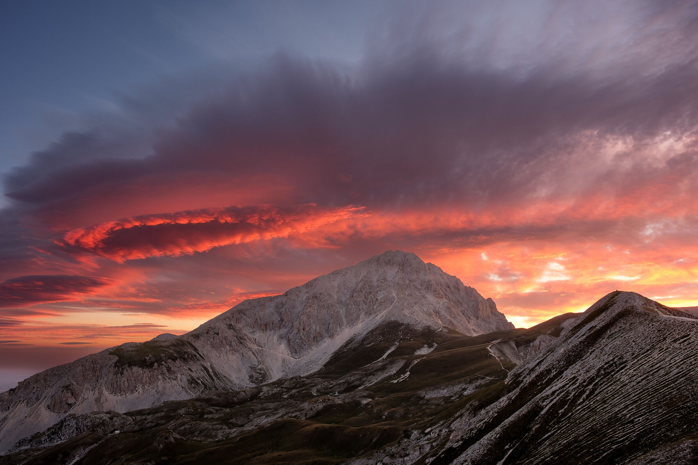 Explosion on the Gran Sasso