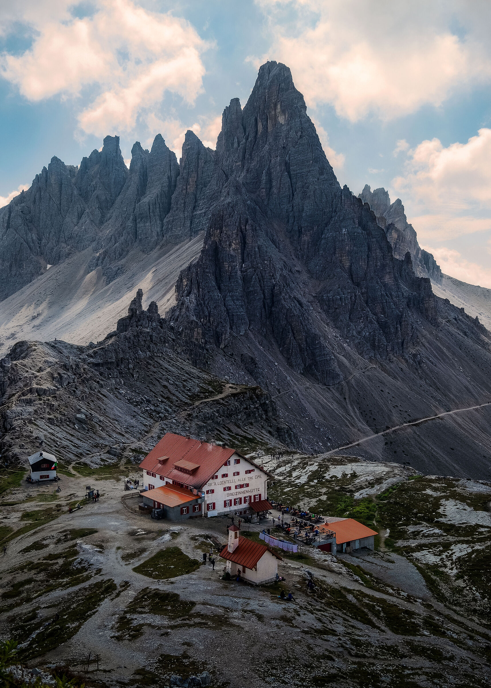 Monte Paterno e Rifugio Locatelli