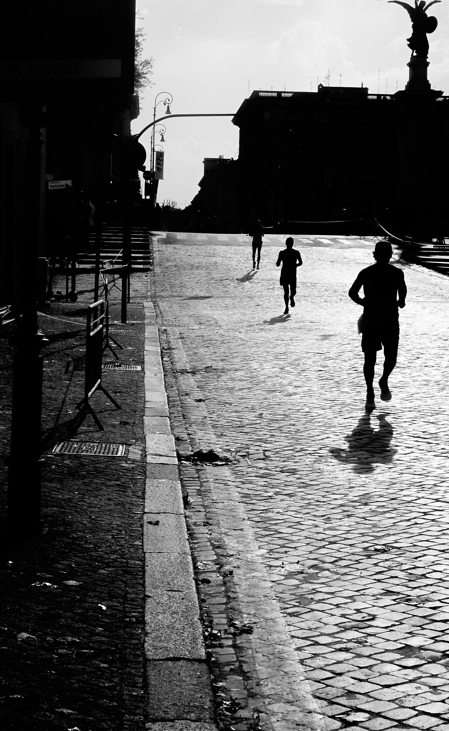 running running