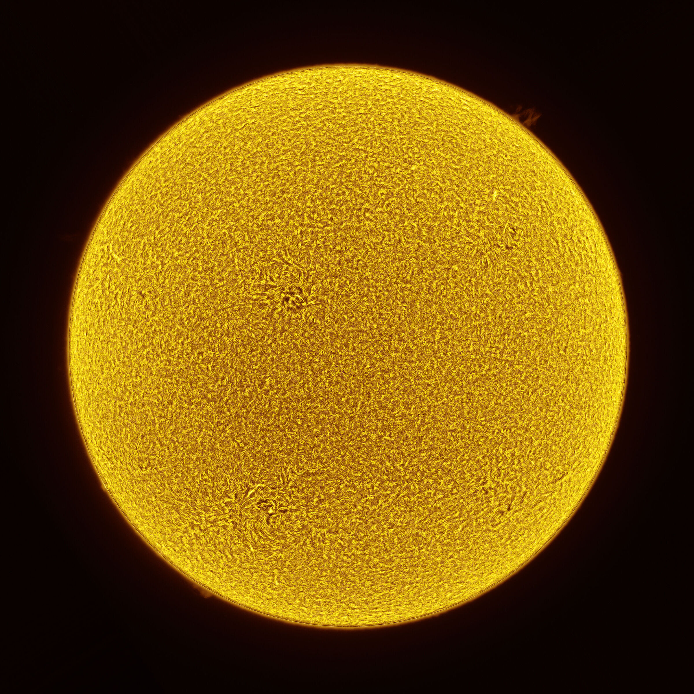 Sun in H-alpha of 23/09/2021